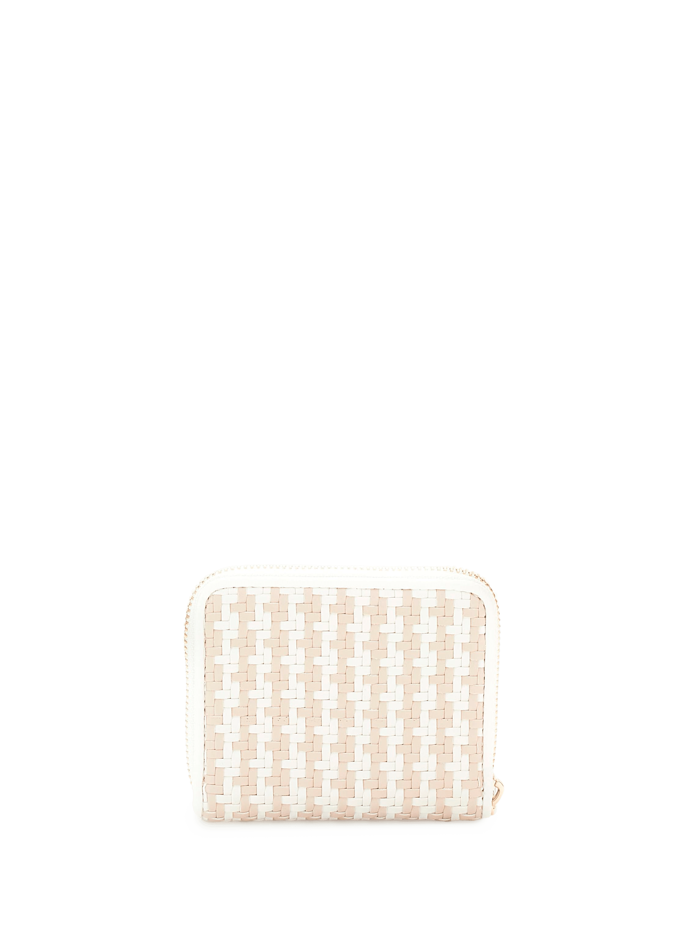 Small woven Mirema wallet GUESS Beige