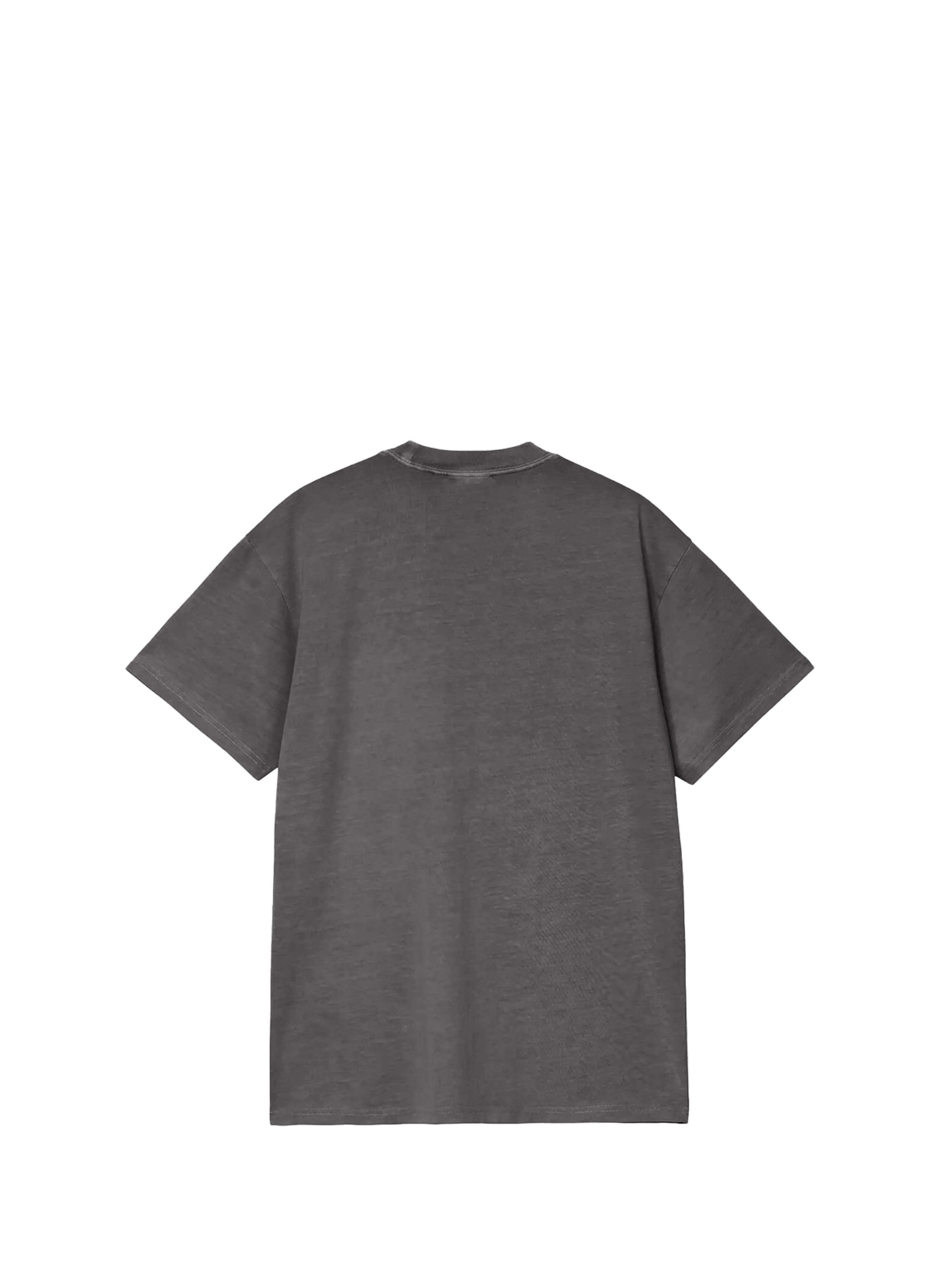 Cotton T-shirt with S/S Terrestrial prints Black