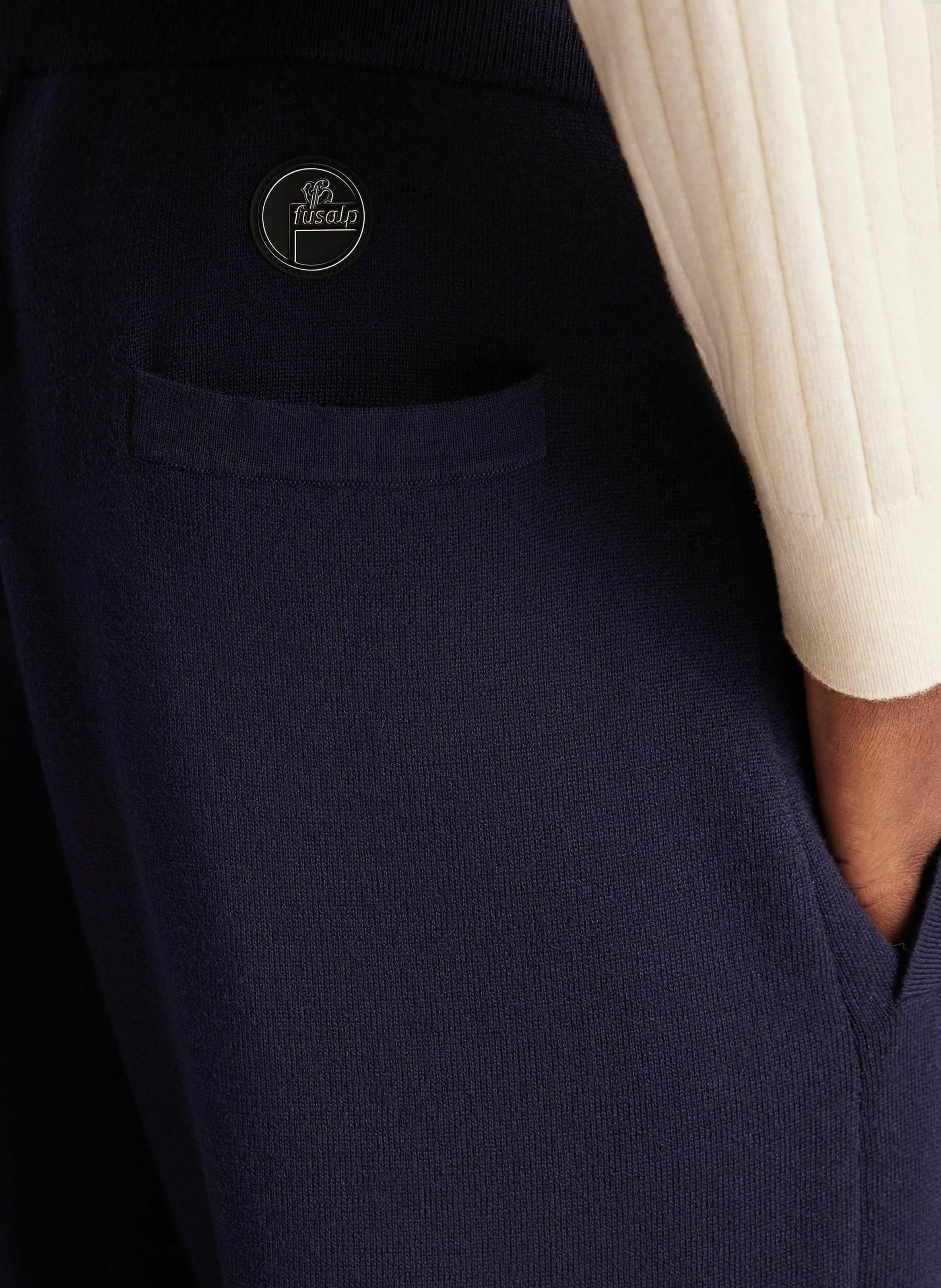 Pantalon gaston coupe ample FUSALP Bleu