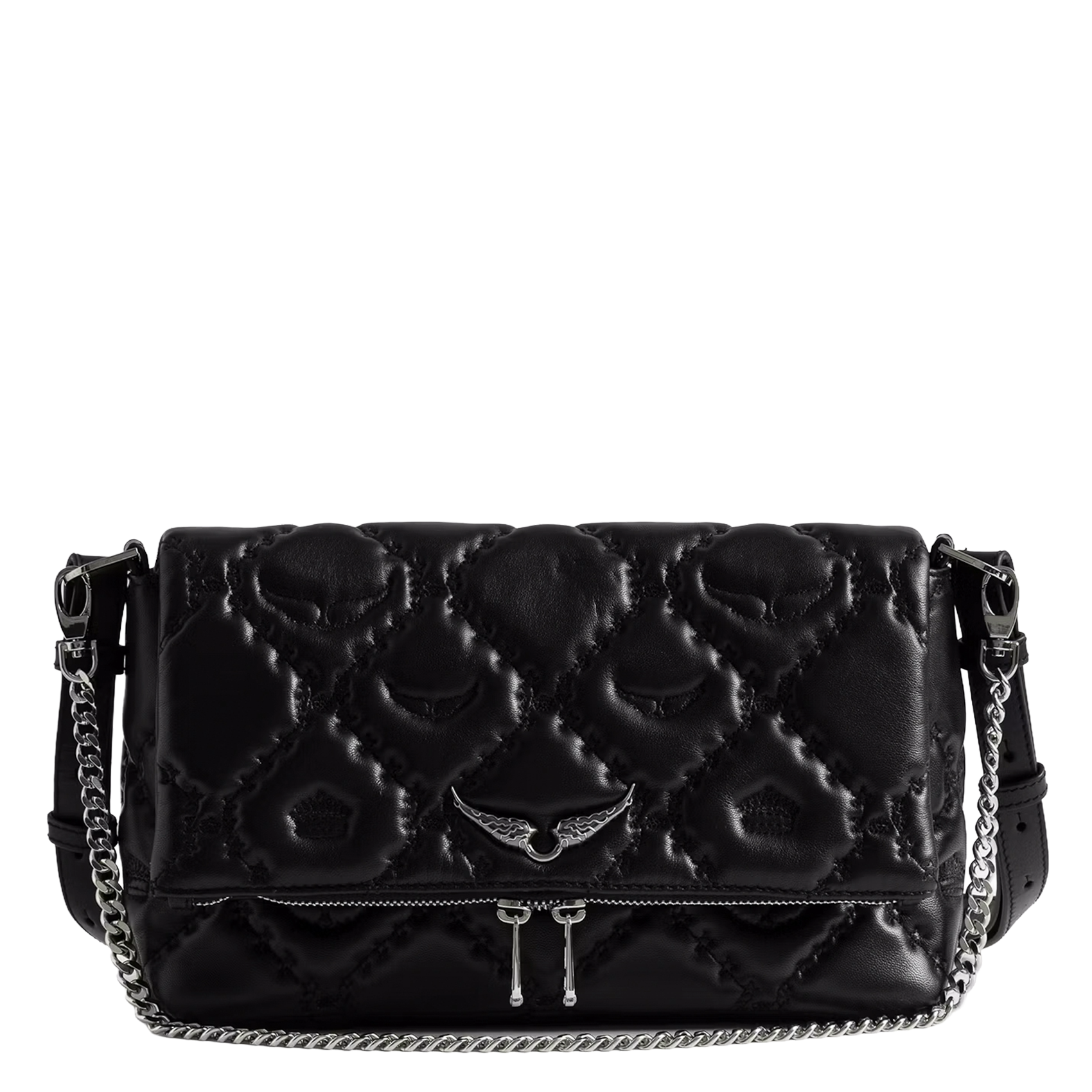 Sac bandoulière en cuir rocky ii  Black
