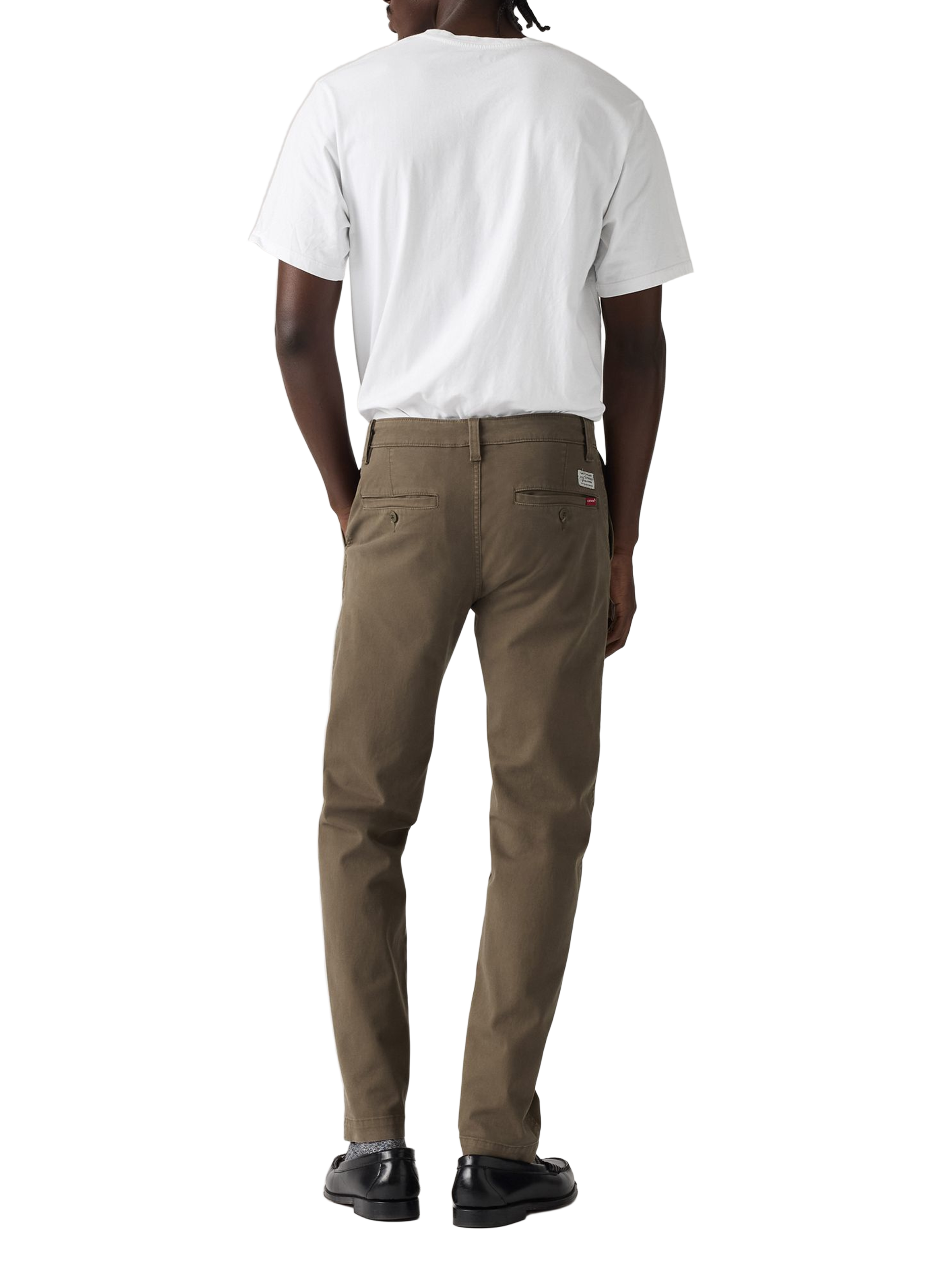 Pantalon Chino en coton mélangé LEVI&#039;S Marron