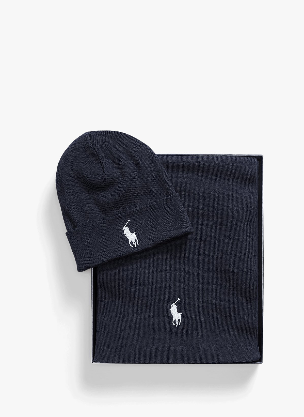 Polo Echarpe et bonnet en coton