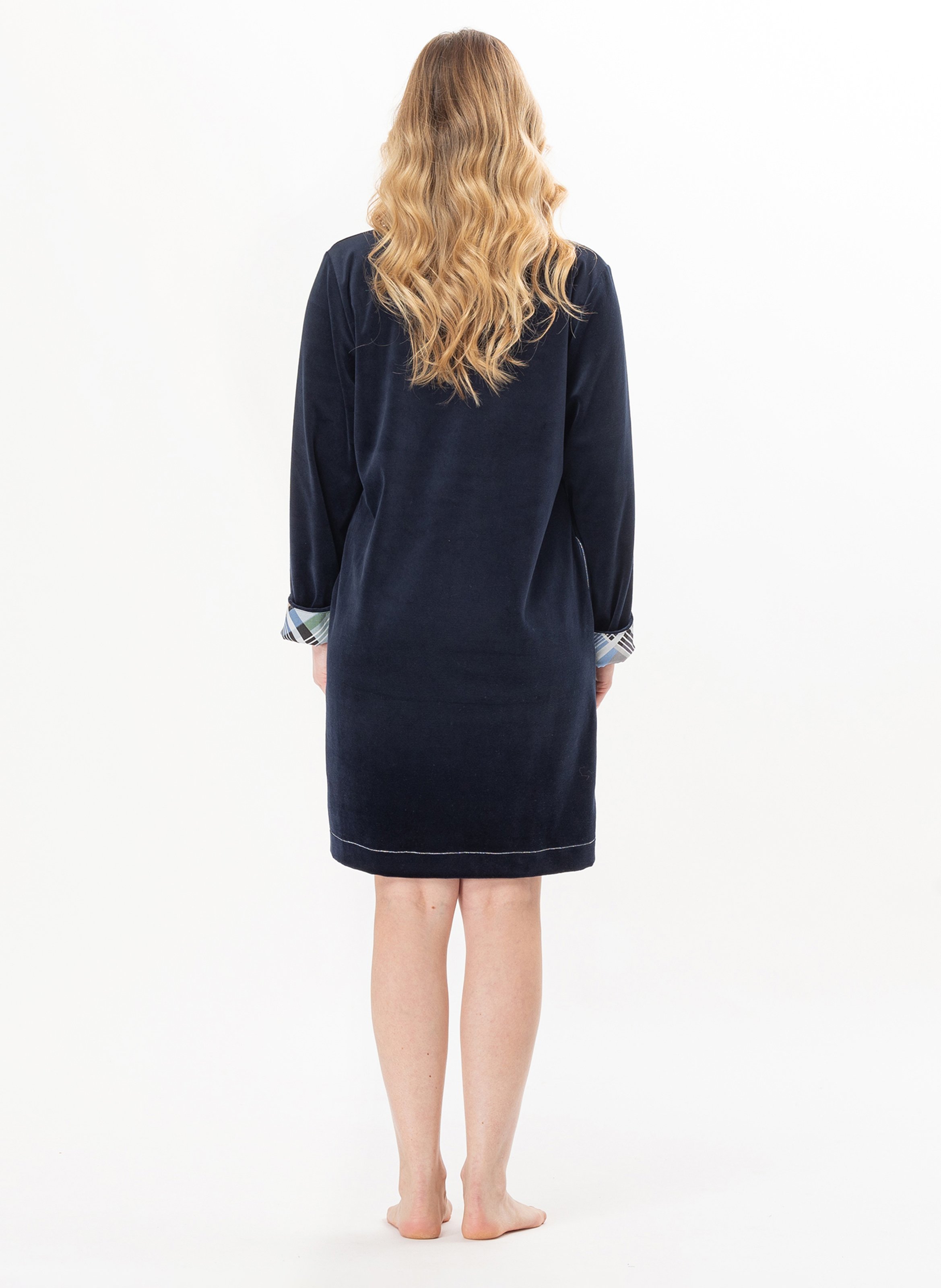 Robe en velours bradley 140 LE CHAT Bleu