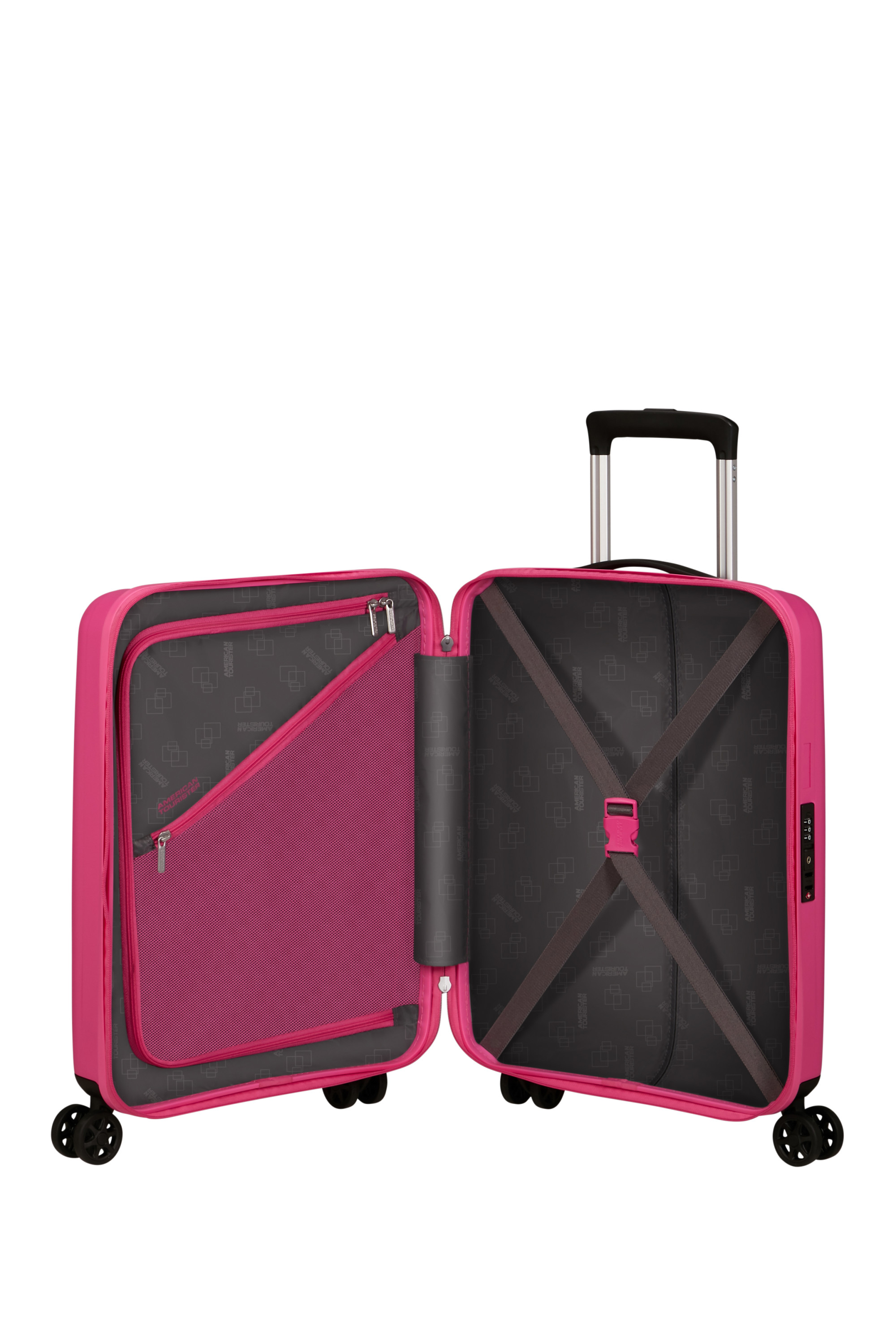 Rejoy valise 4 roues taille s AMERICAN TOURISTER Rouge