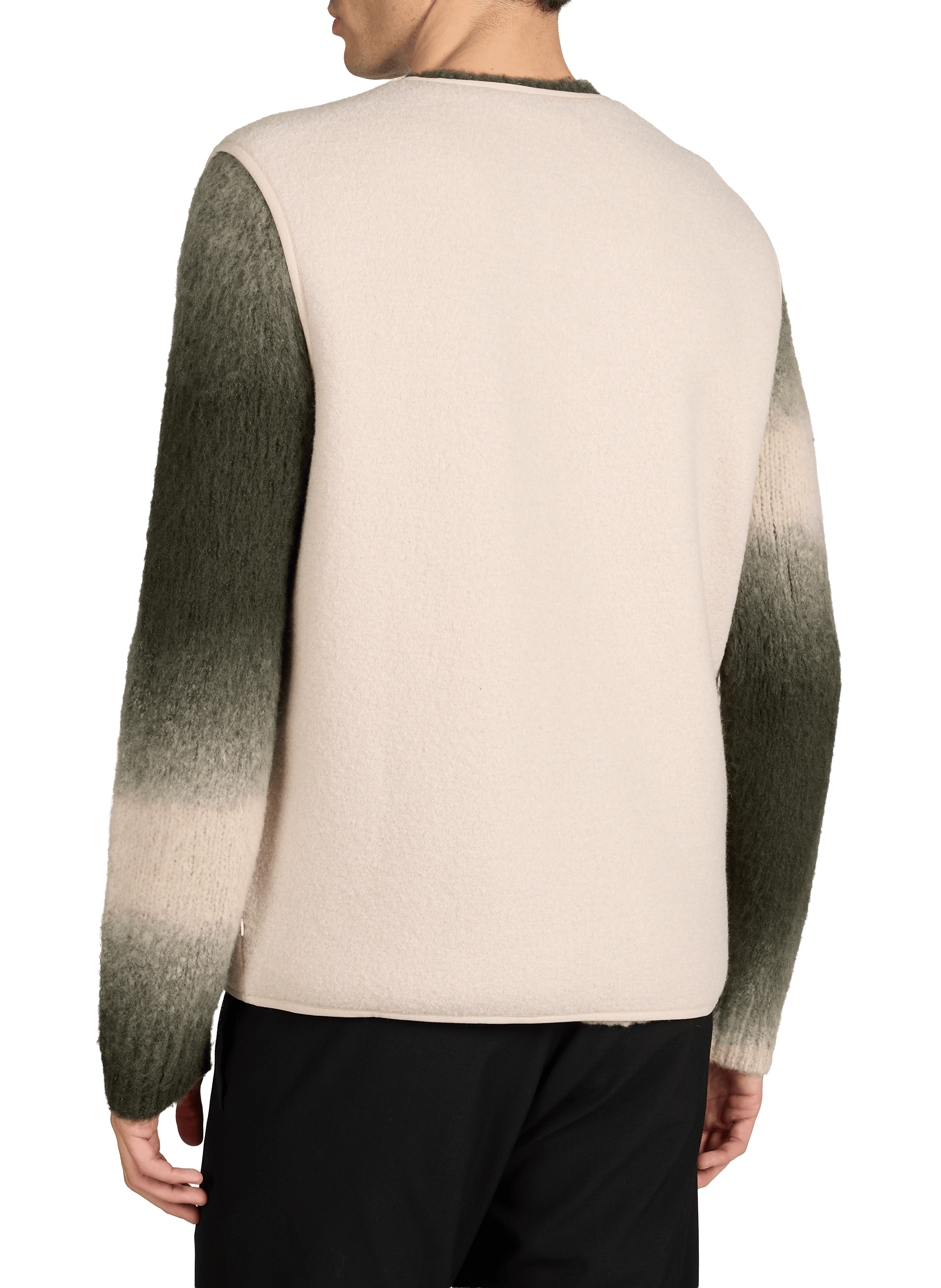 Sleeveless wool cardigan SAMSOE SAMSOE Beige
