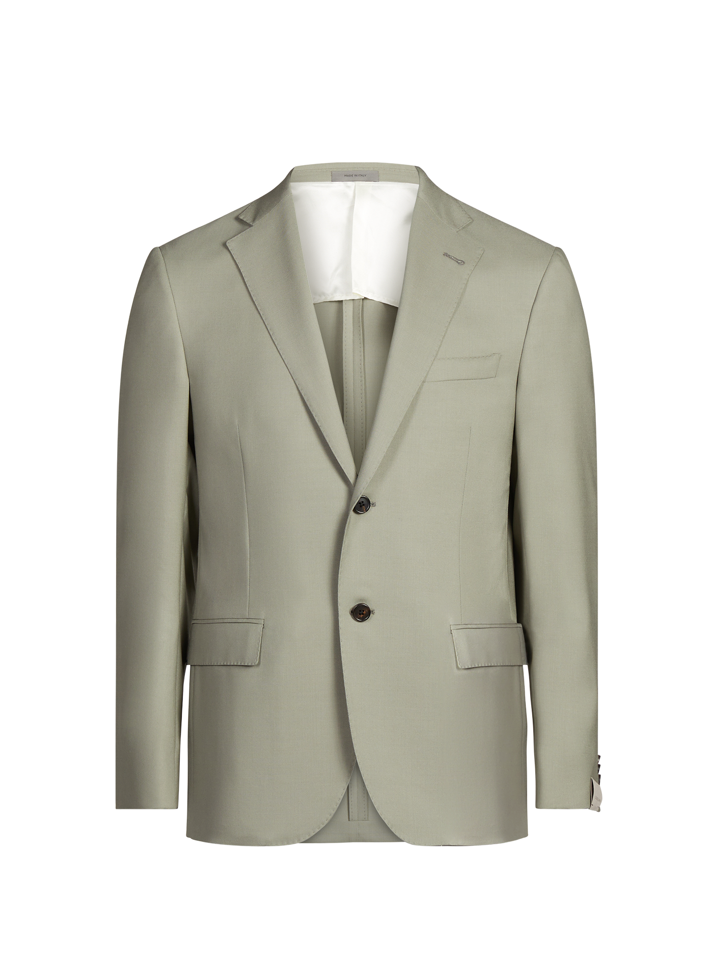 Virgin wool suit CORNELIANI Green