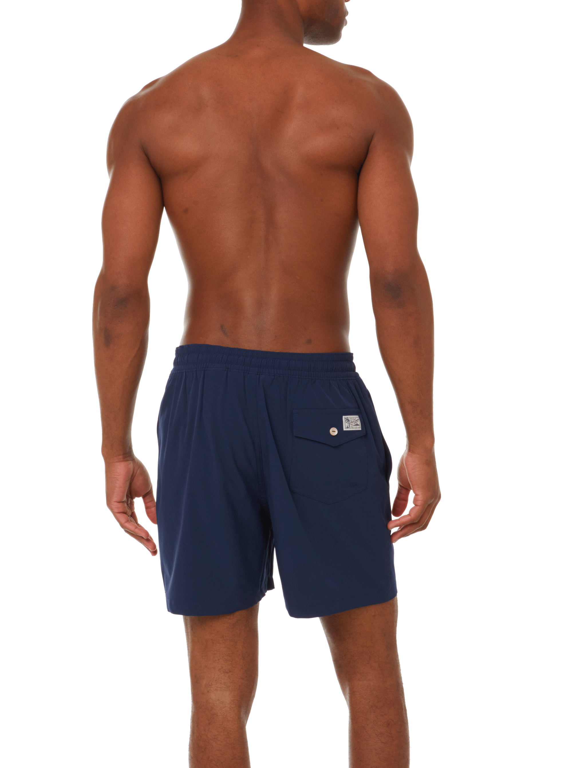 Recycled polyester-blend swim shorts POLO RALPH LAUREN Blue