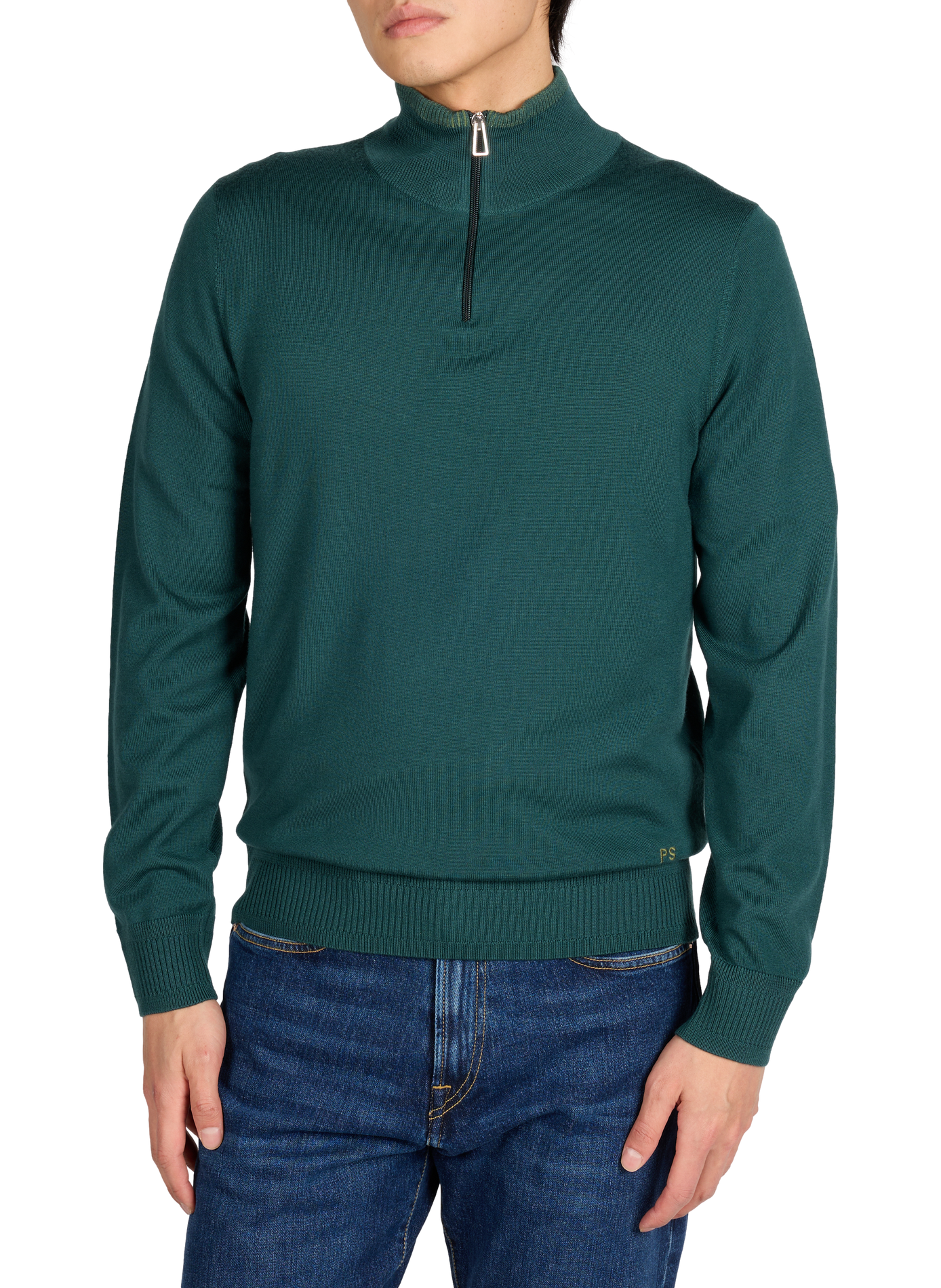 Wool high-neck jumper PAUL SMITH Green