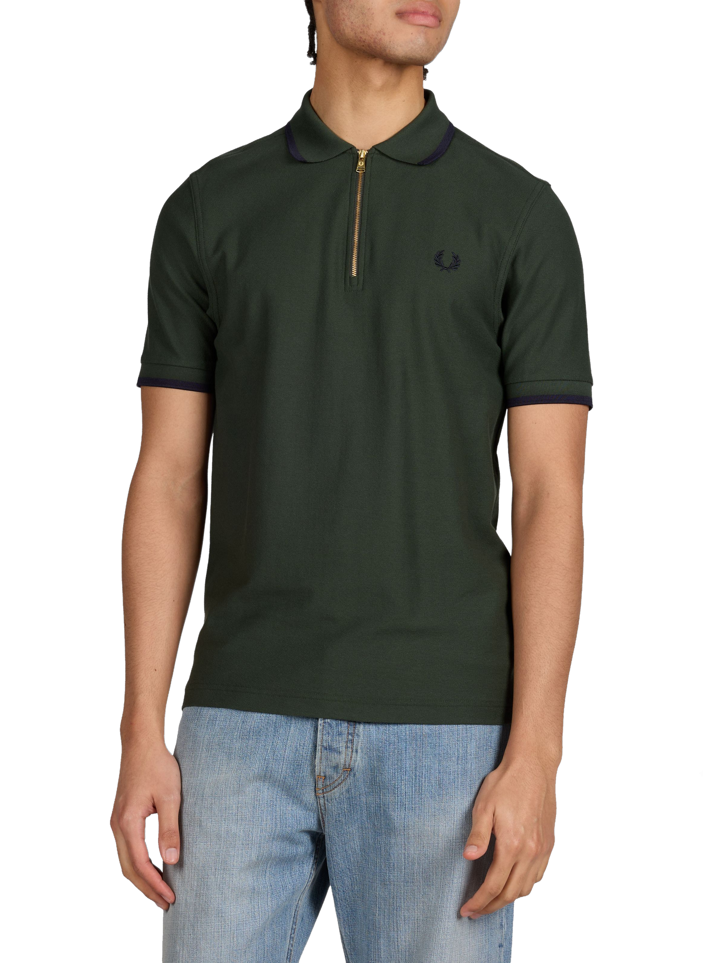 Polo en coton FRED PERRY Vert