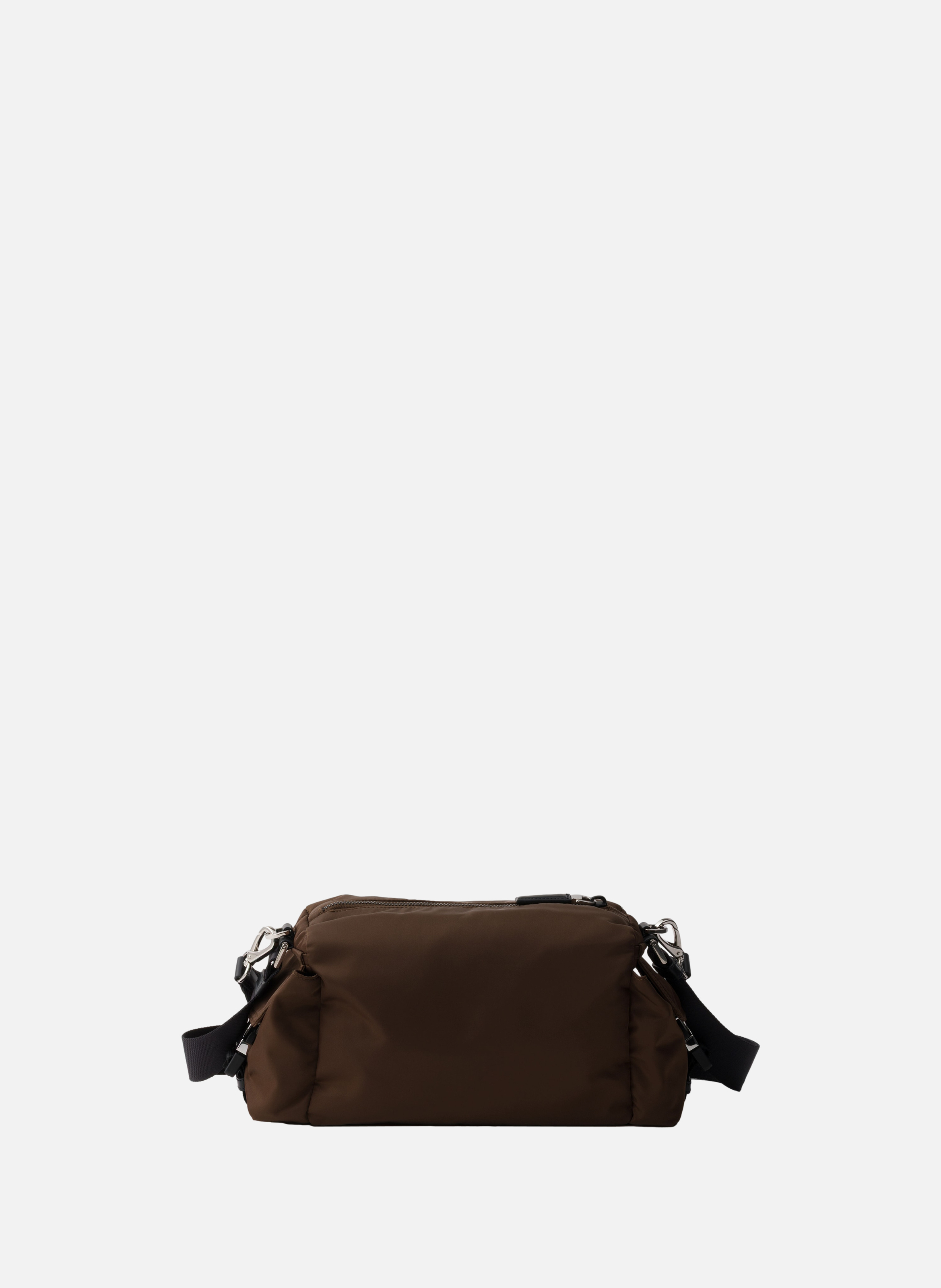 Sac prada explore en re-nylon et cuir PRADA Marron
