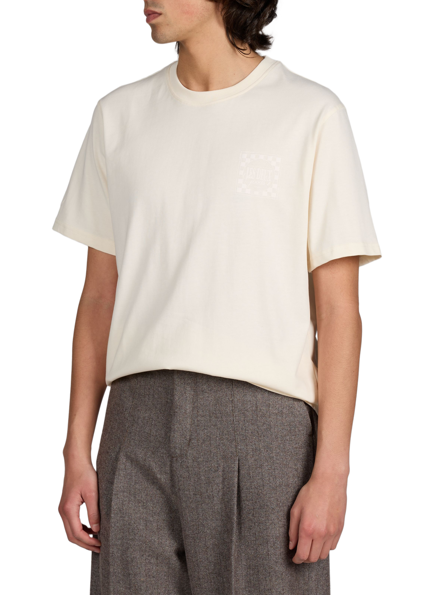 T-shirt Ben Goods en coton LES DEUX Beige