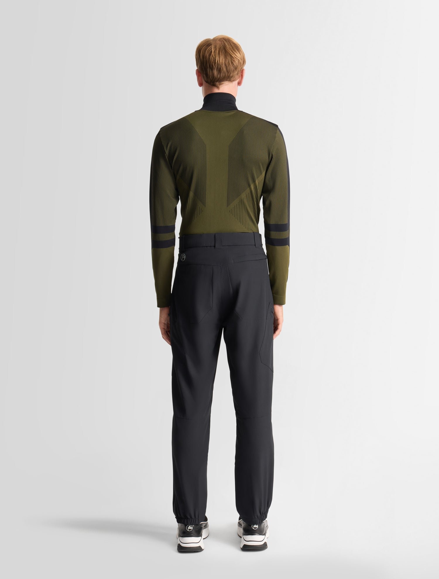 Pantalon boplero coupe regular FUSALP Noir