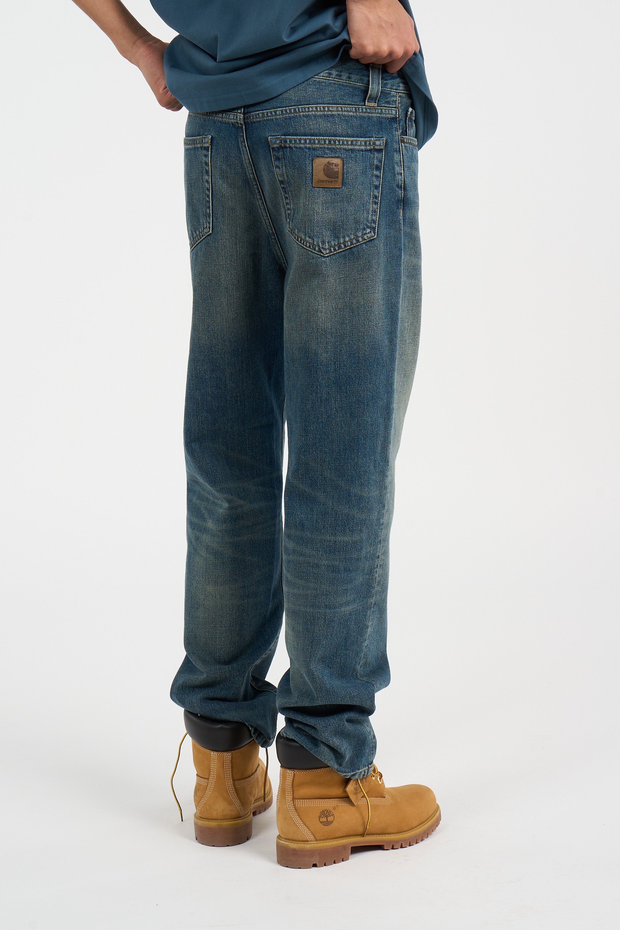Jean aaron pant CARHARTT WIP Bleu