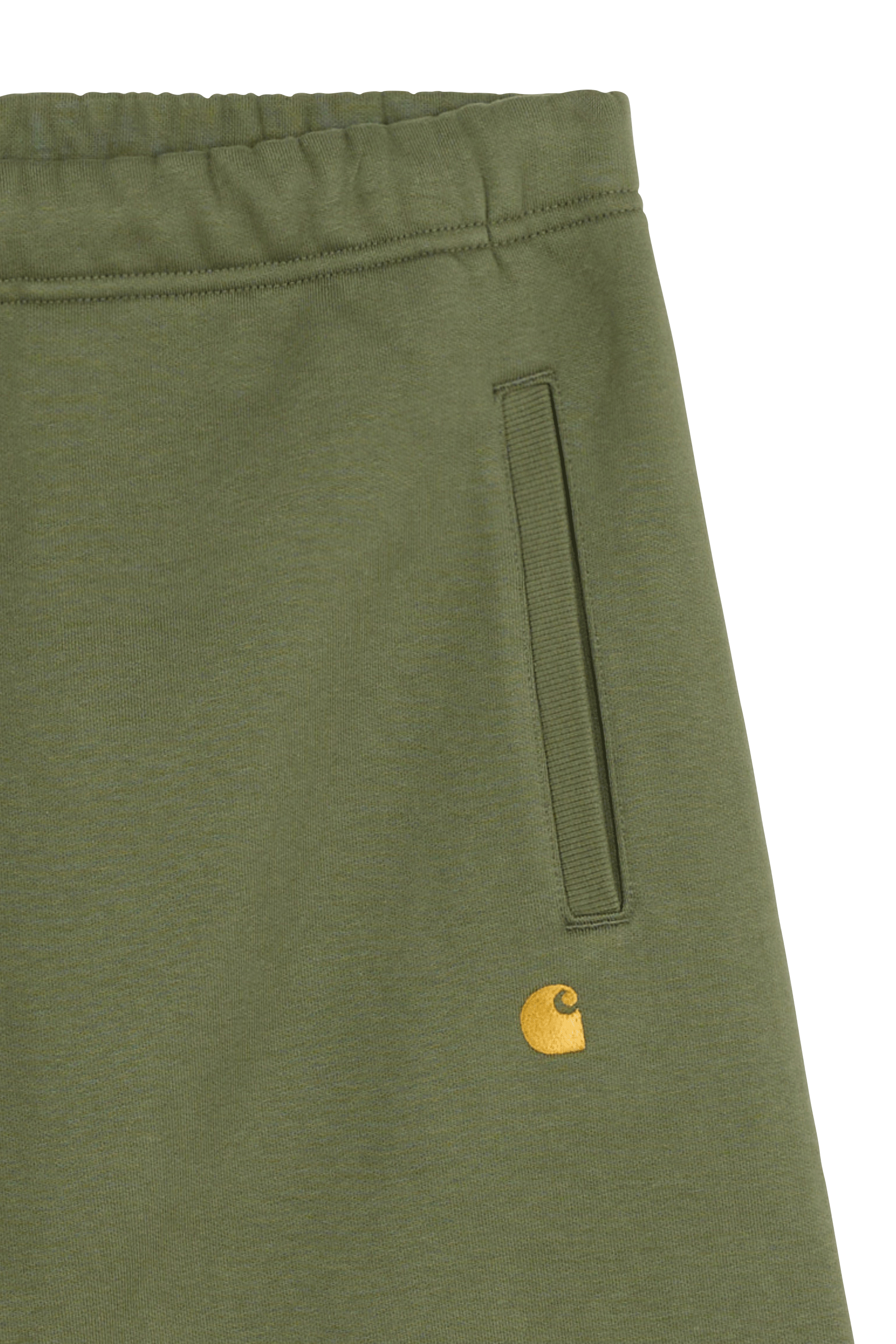 Short chase sweat CARHARTT WIP Kaki