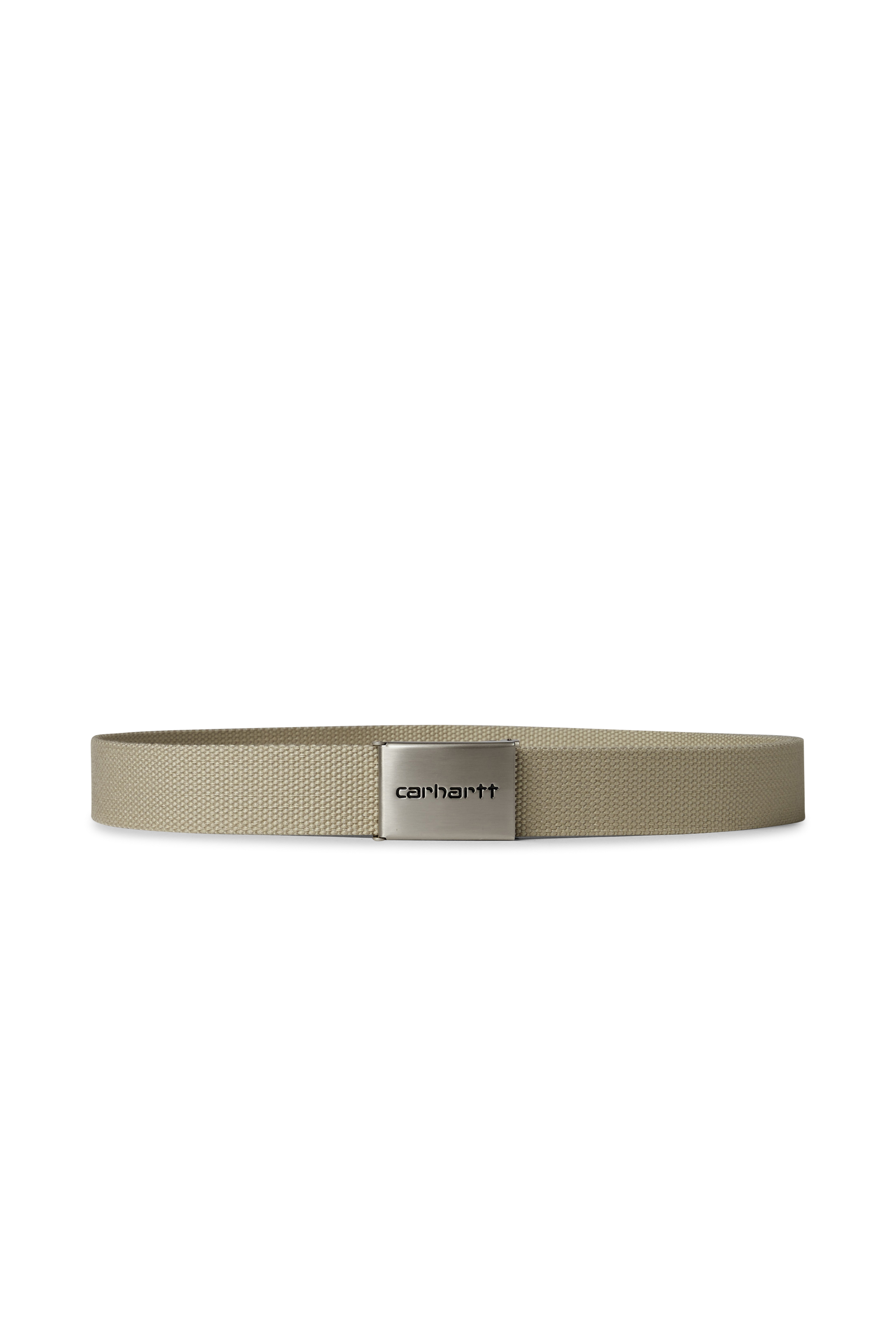 Ceinture clip belt chrome CARHARTT WIP Beige