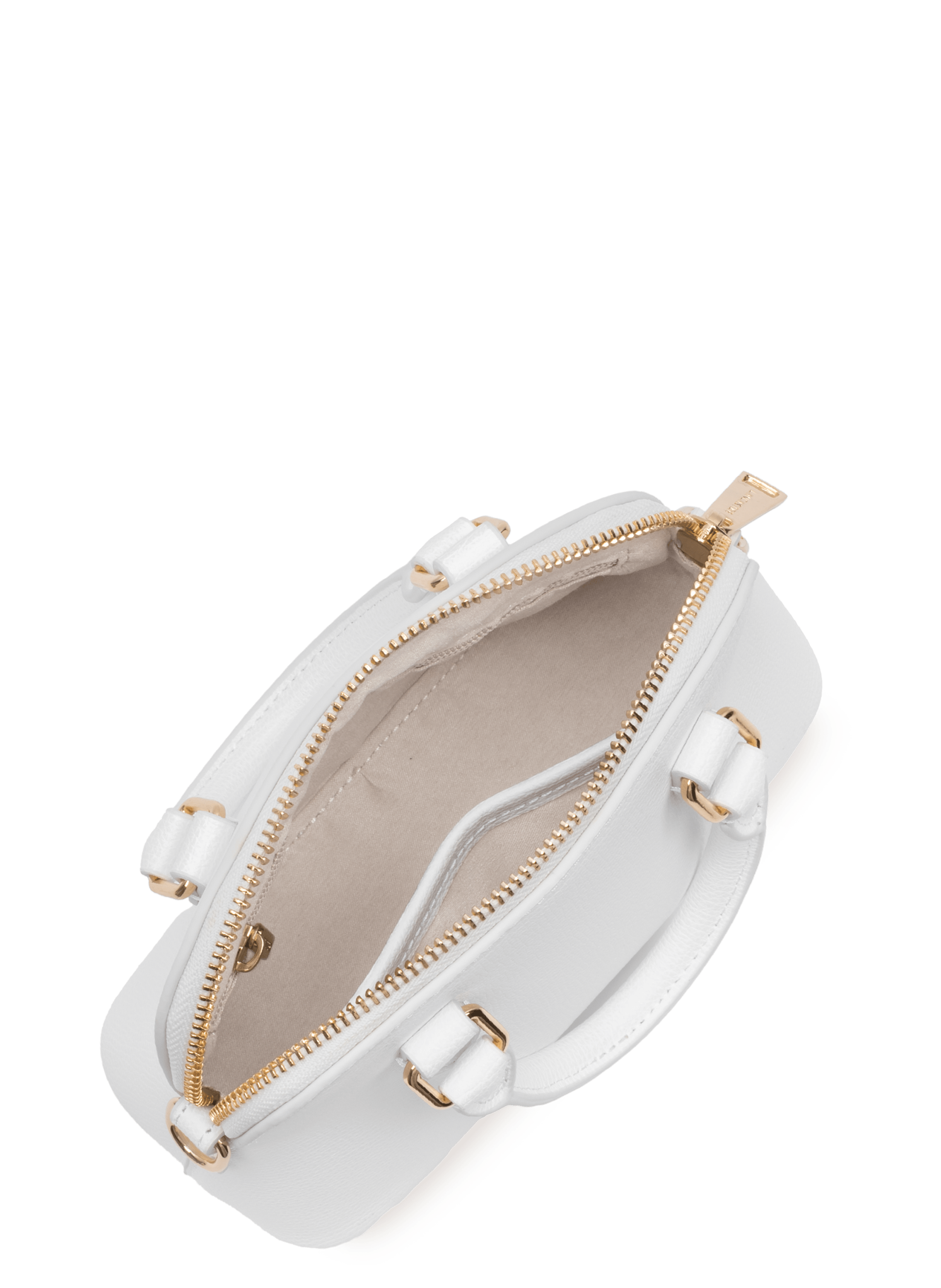 Small half moon bag - sierra jia LANCASTER White