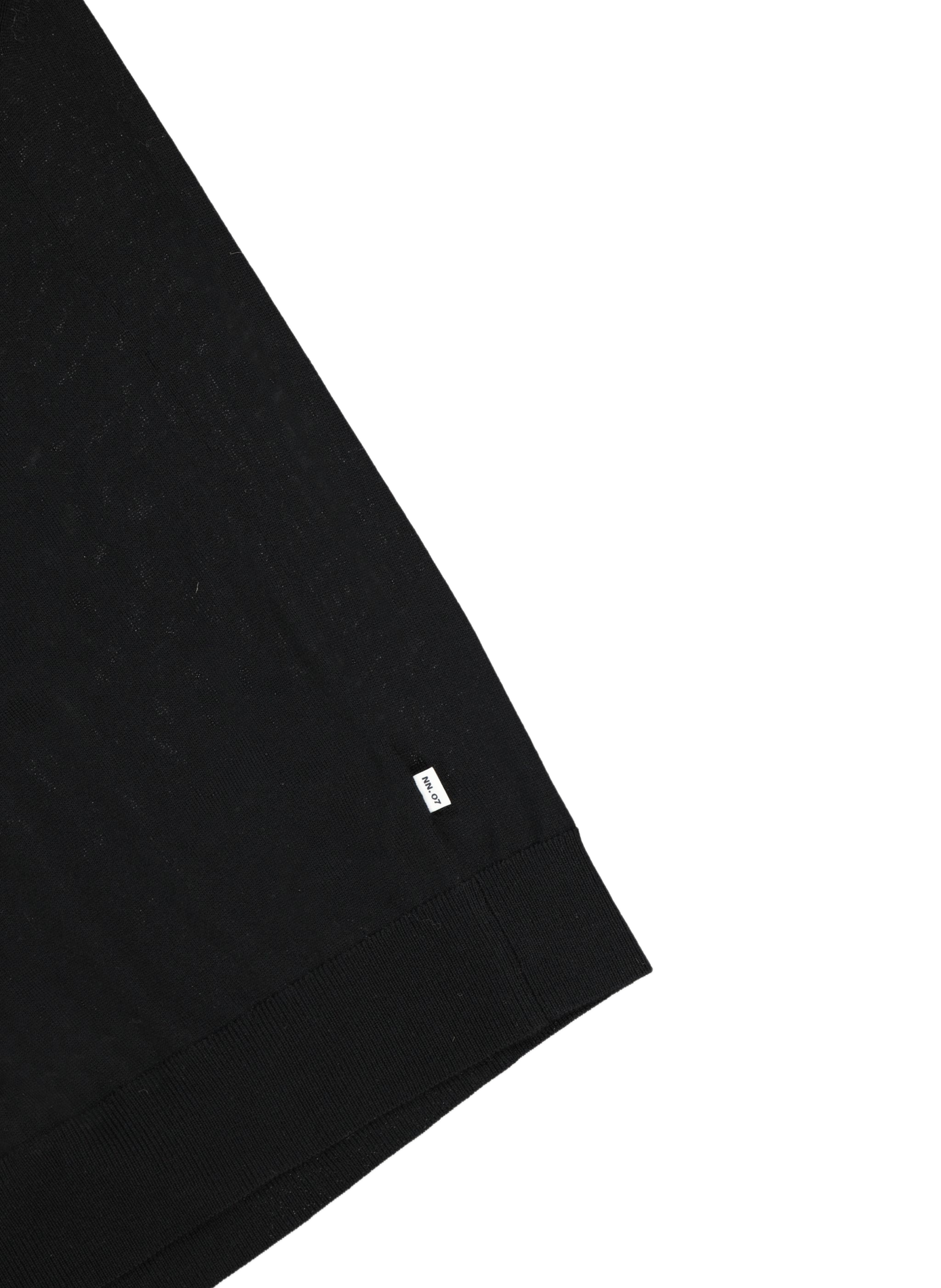 Straight cotton jumper NN.07 Black