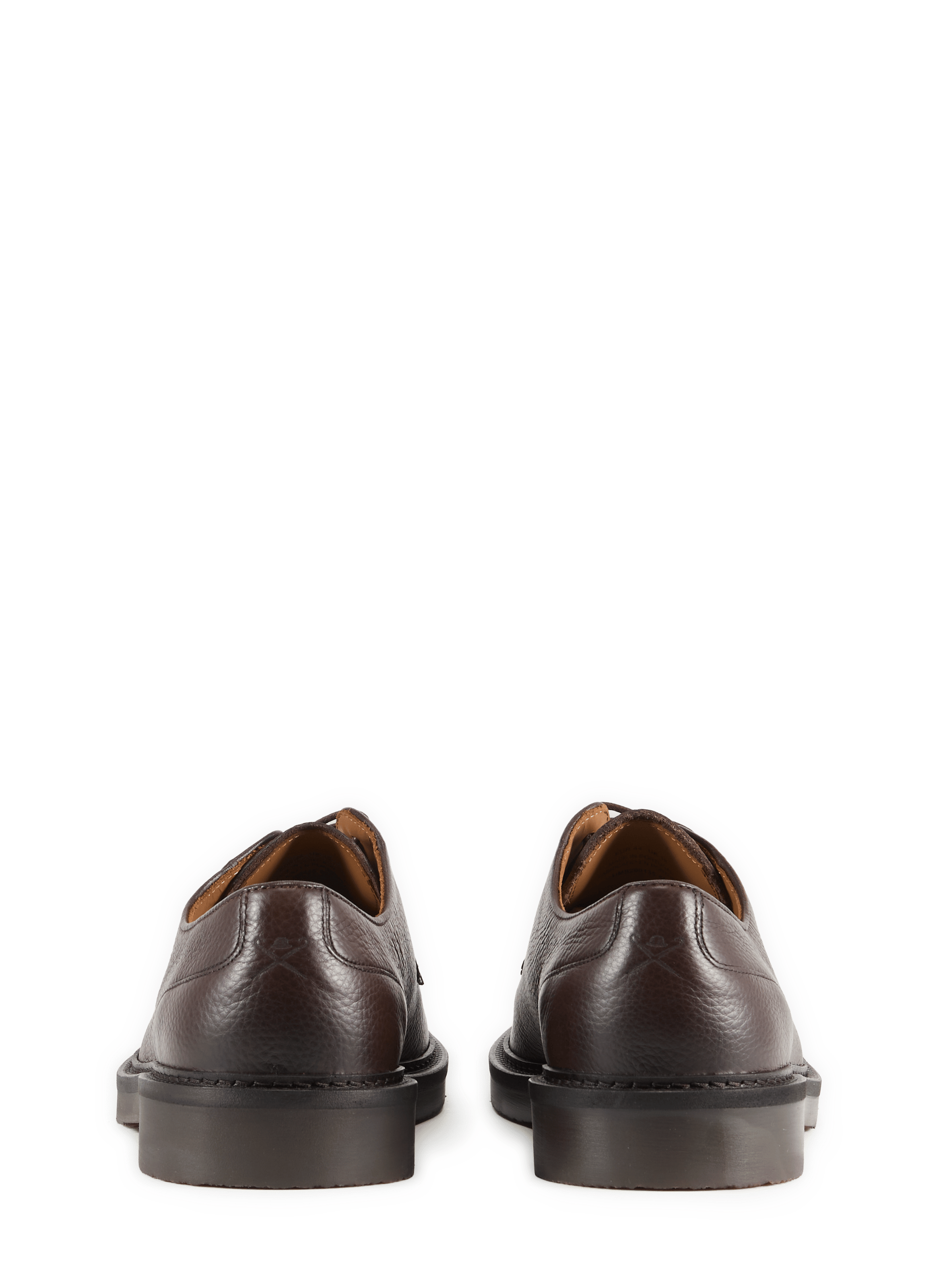 Derbies Elsted blucher g en cuir HACKETT Marron