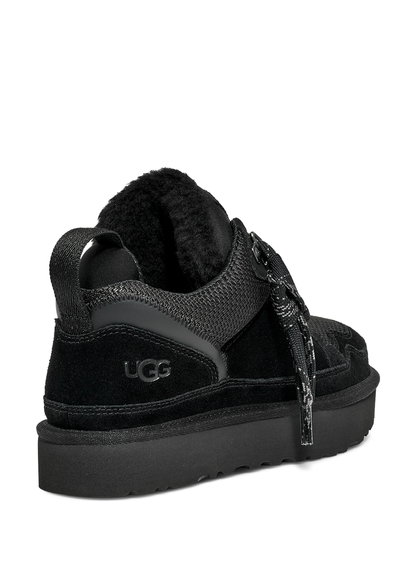 Lowmel enkellaarsjes van suèdeleer UGG Zwart