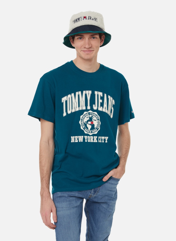 T-shirt à sérigraphie en coton biologique TOMMY HILFIGER