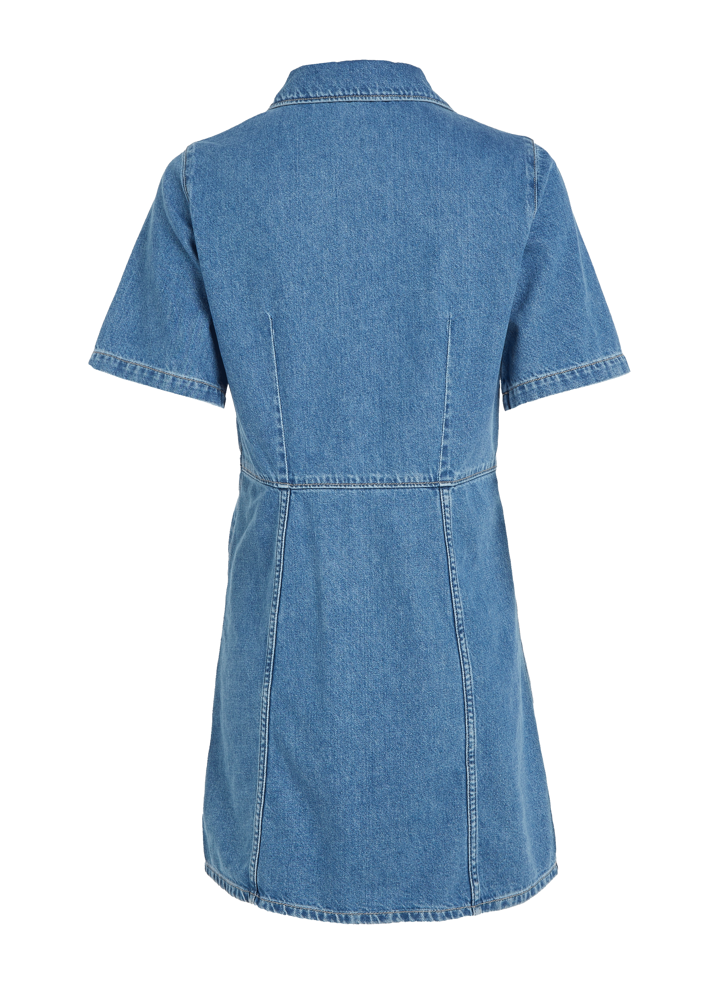Robe courte en jean