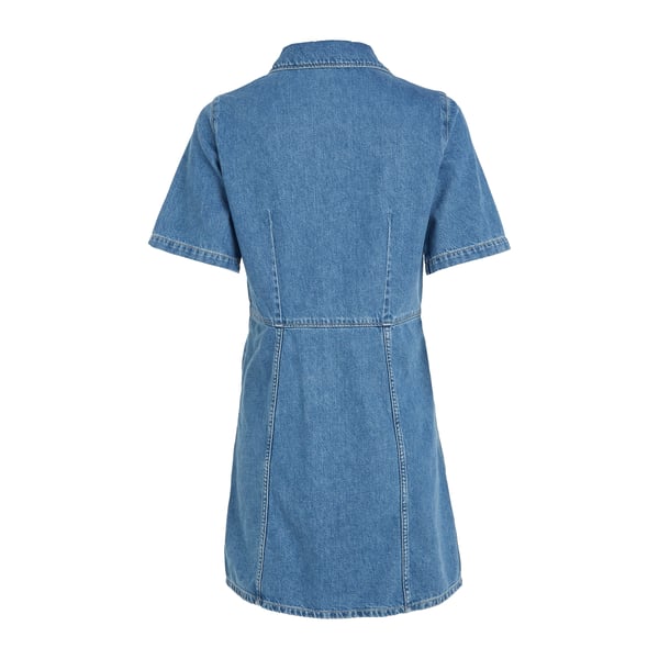 Robe courte en jean
