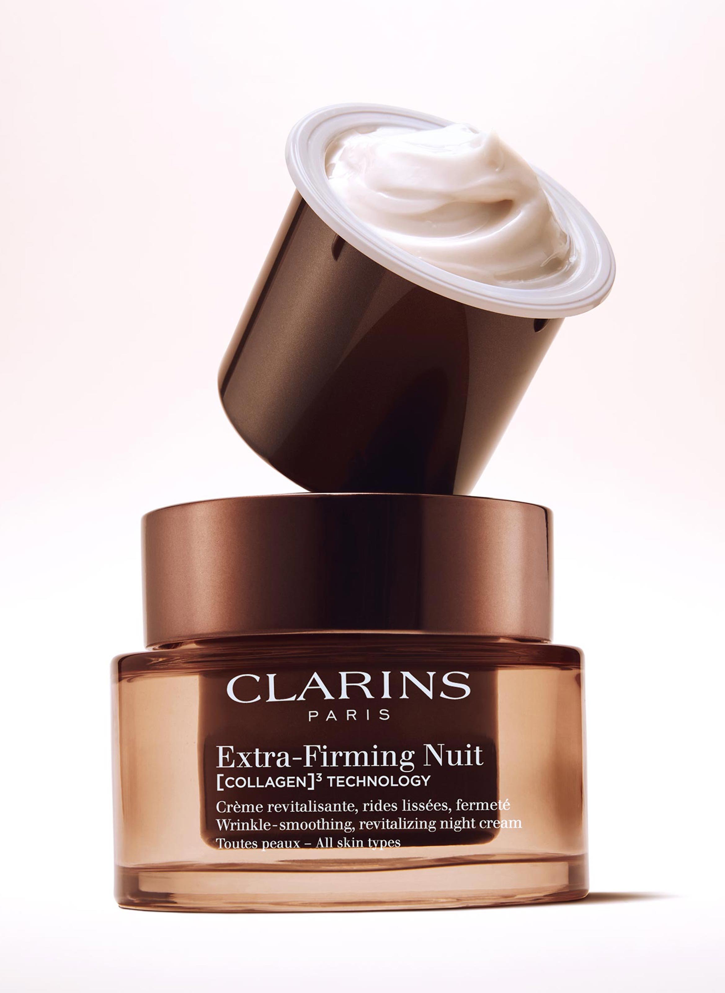 Extra-Firming Night Cream for All Skin Types - Refill CLARINS No color