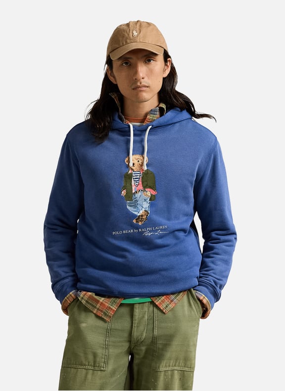 Hoodie Bear Bleu by POLO RALPH LAUREN POLO RALPH LAUREN Hoodie Bear Bleu