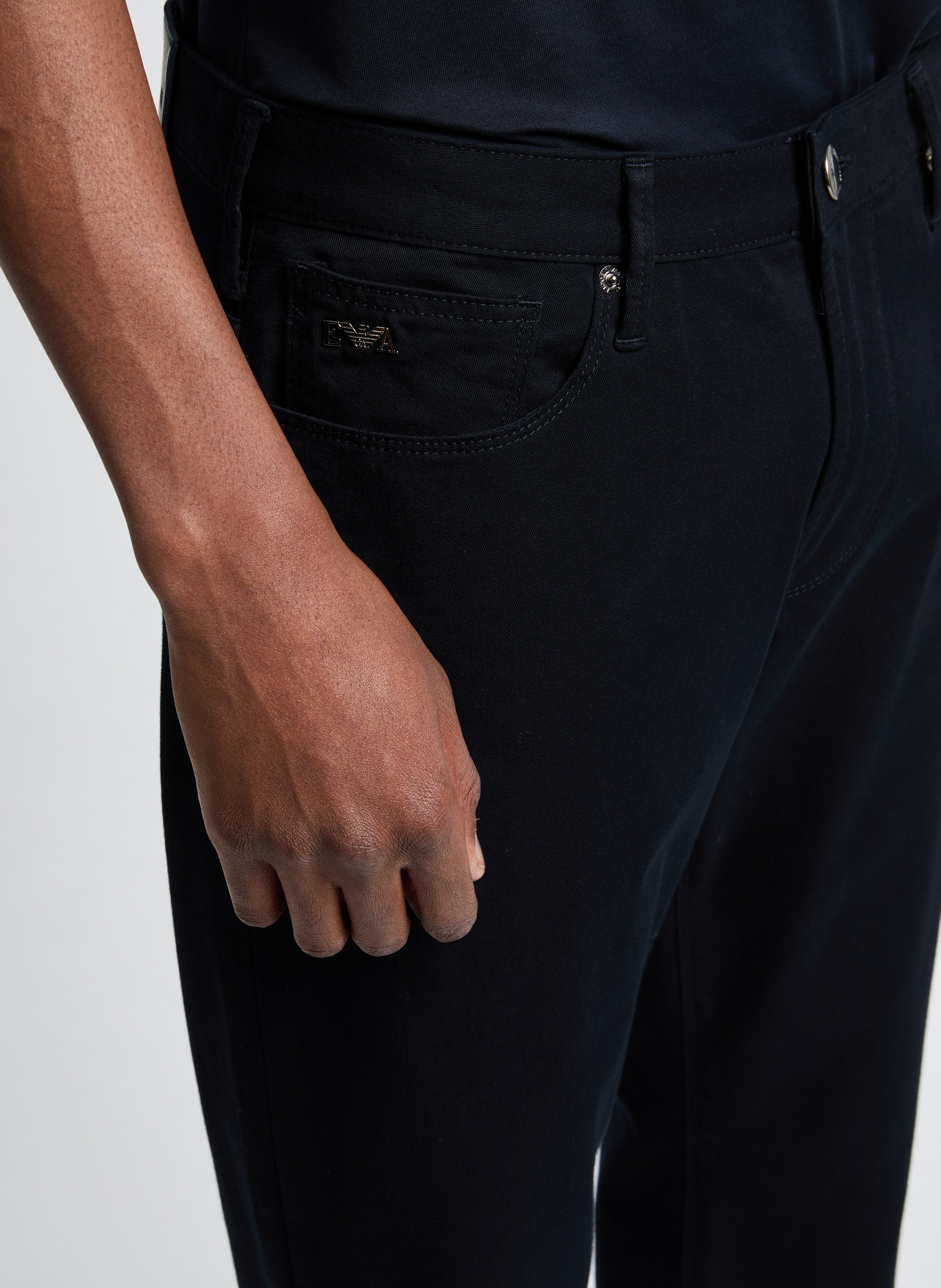 Night blue trousers - The Air Uniform EMPORIO ARMANI Blue