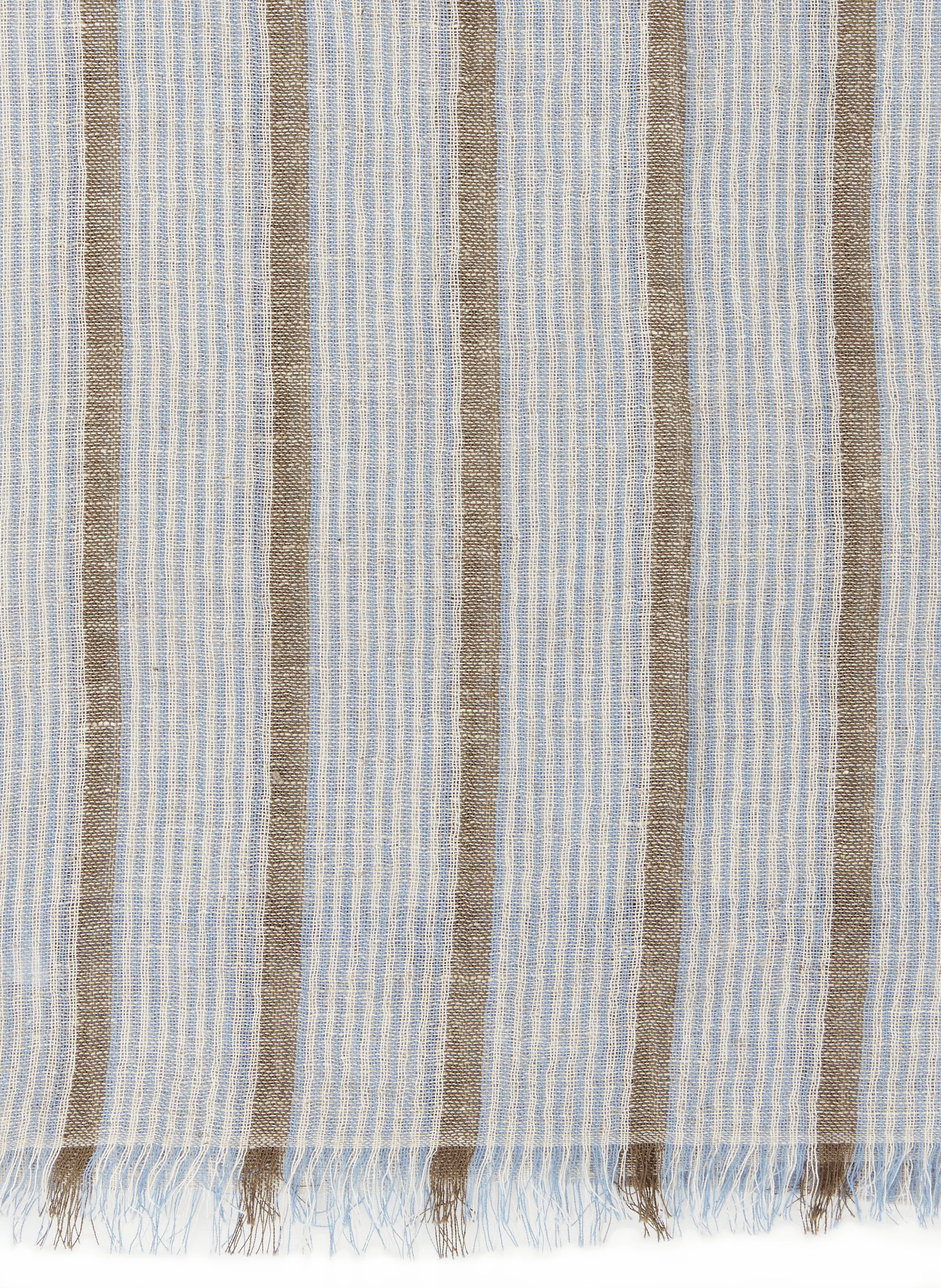 Striped linen scarf SAISON 1865 Multicolour