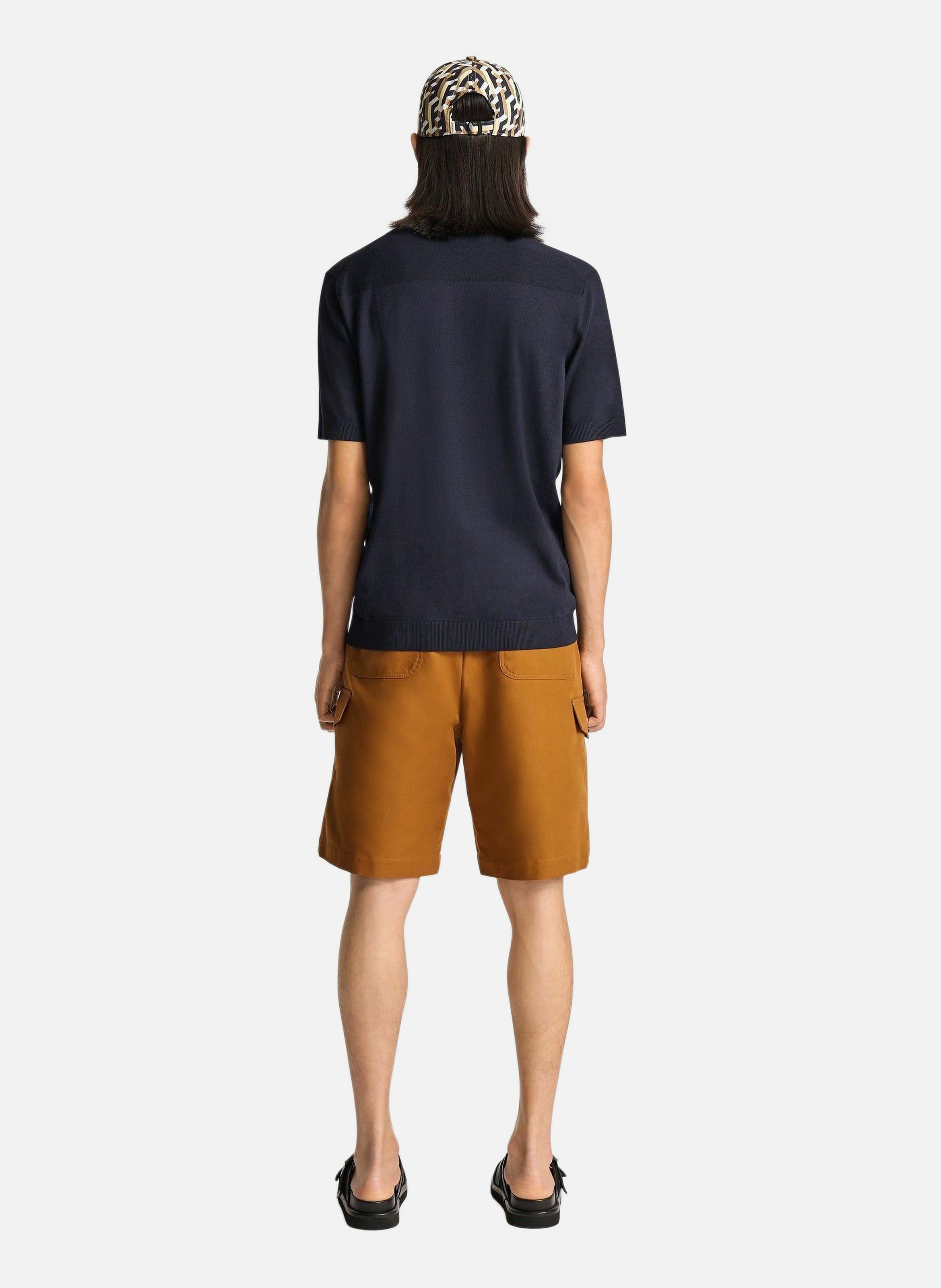 Polo manches courtes henryo col polo coupe regular FUSALP Bleu