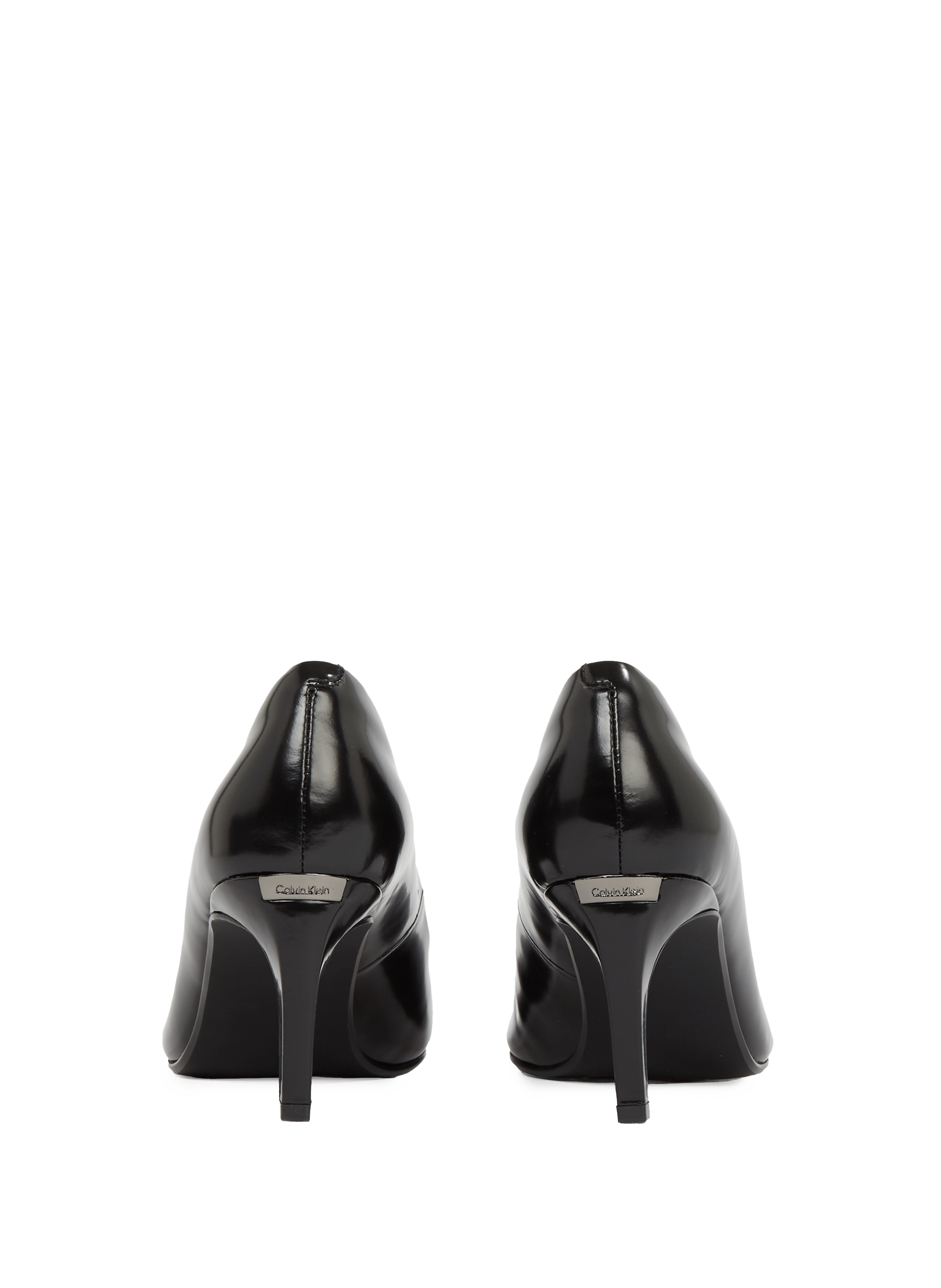 Camoscio leather Heels CALVIN KLEIN Black