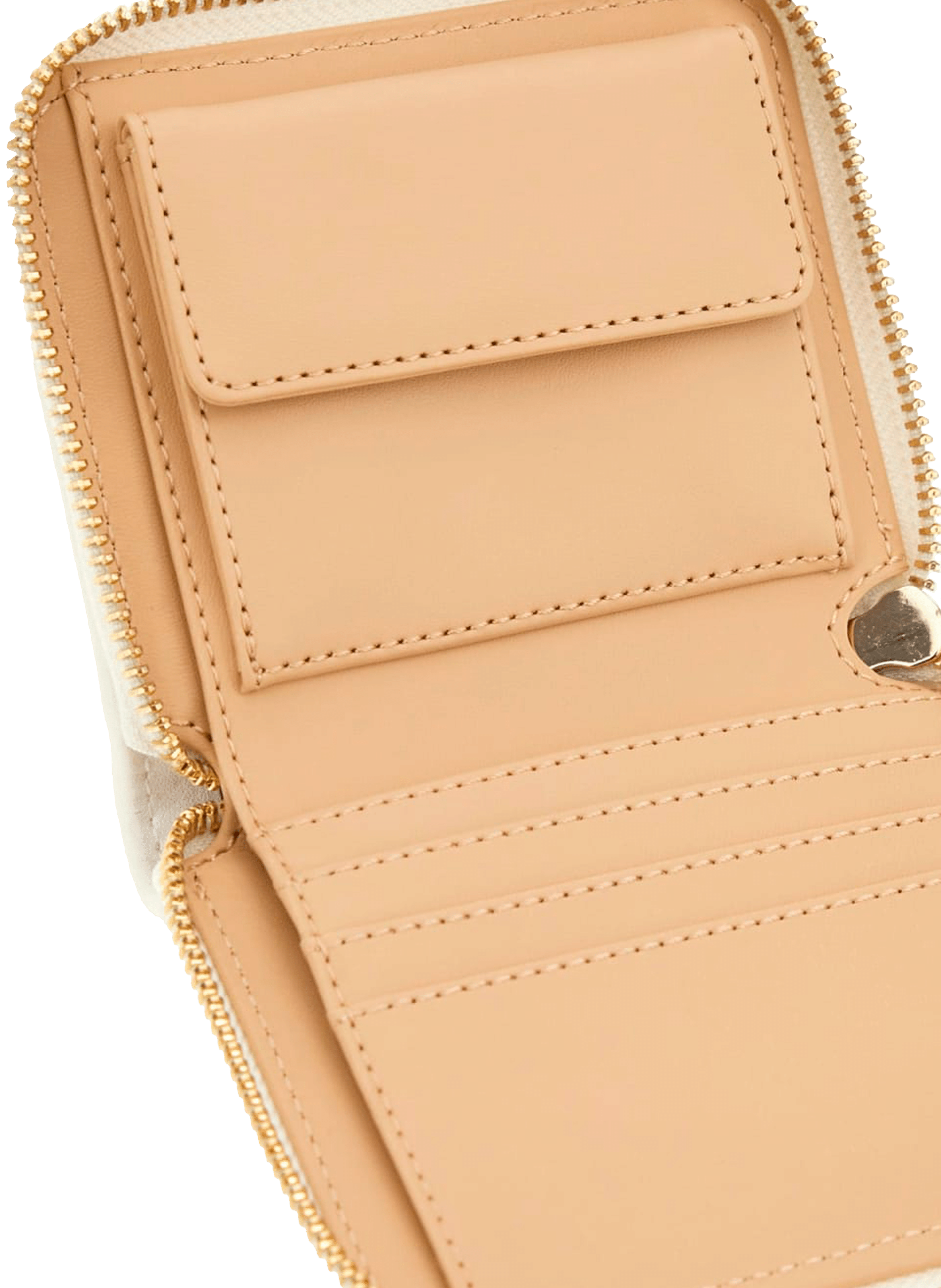 Small woven Mirema wallet GUESS Beige