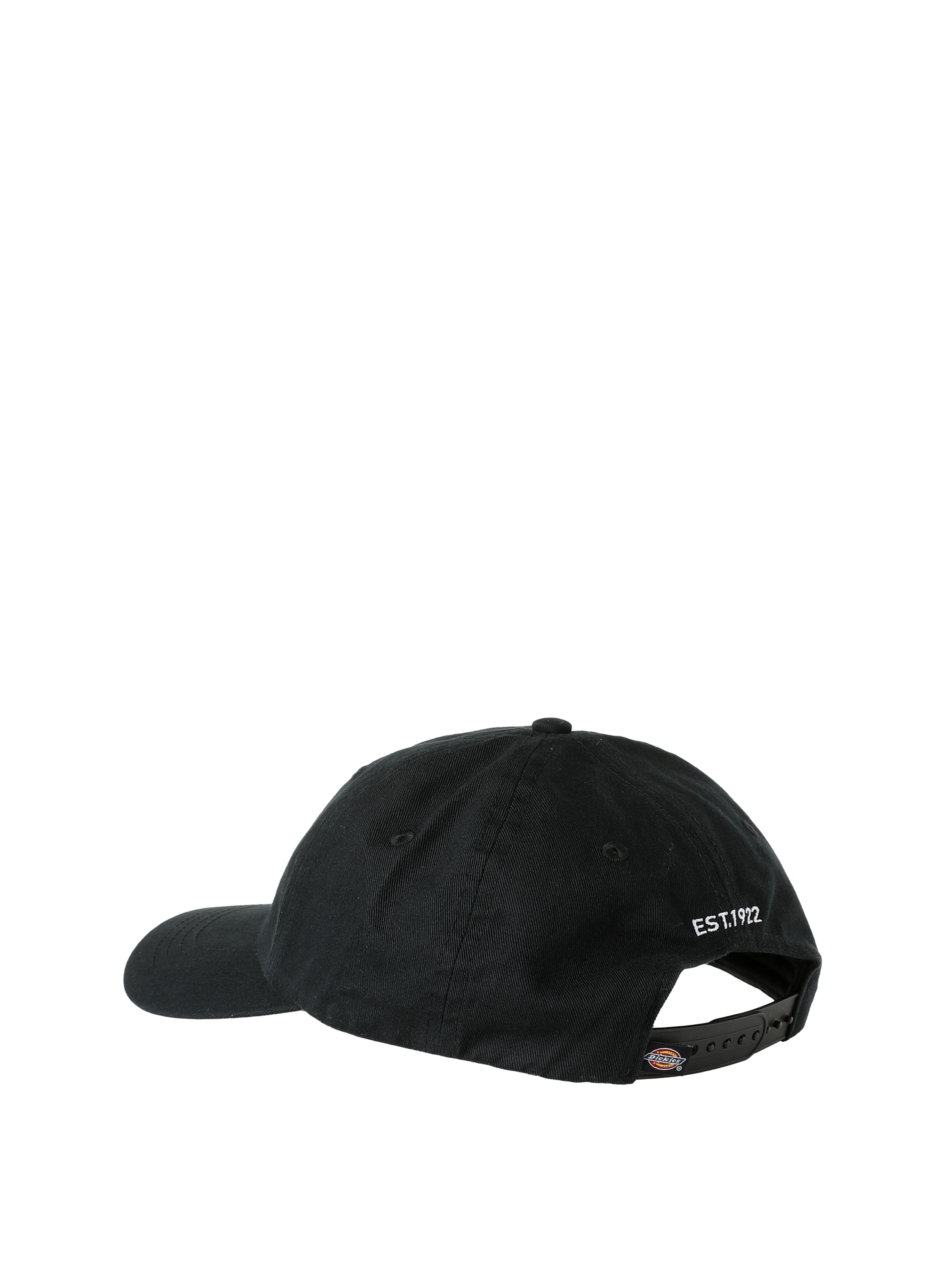 Cotton baseball cap with logo DICKIES Black