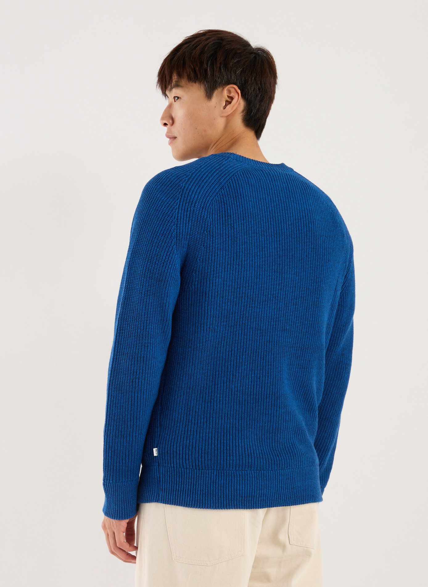 Ribbed jumper NN.07 Blue