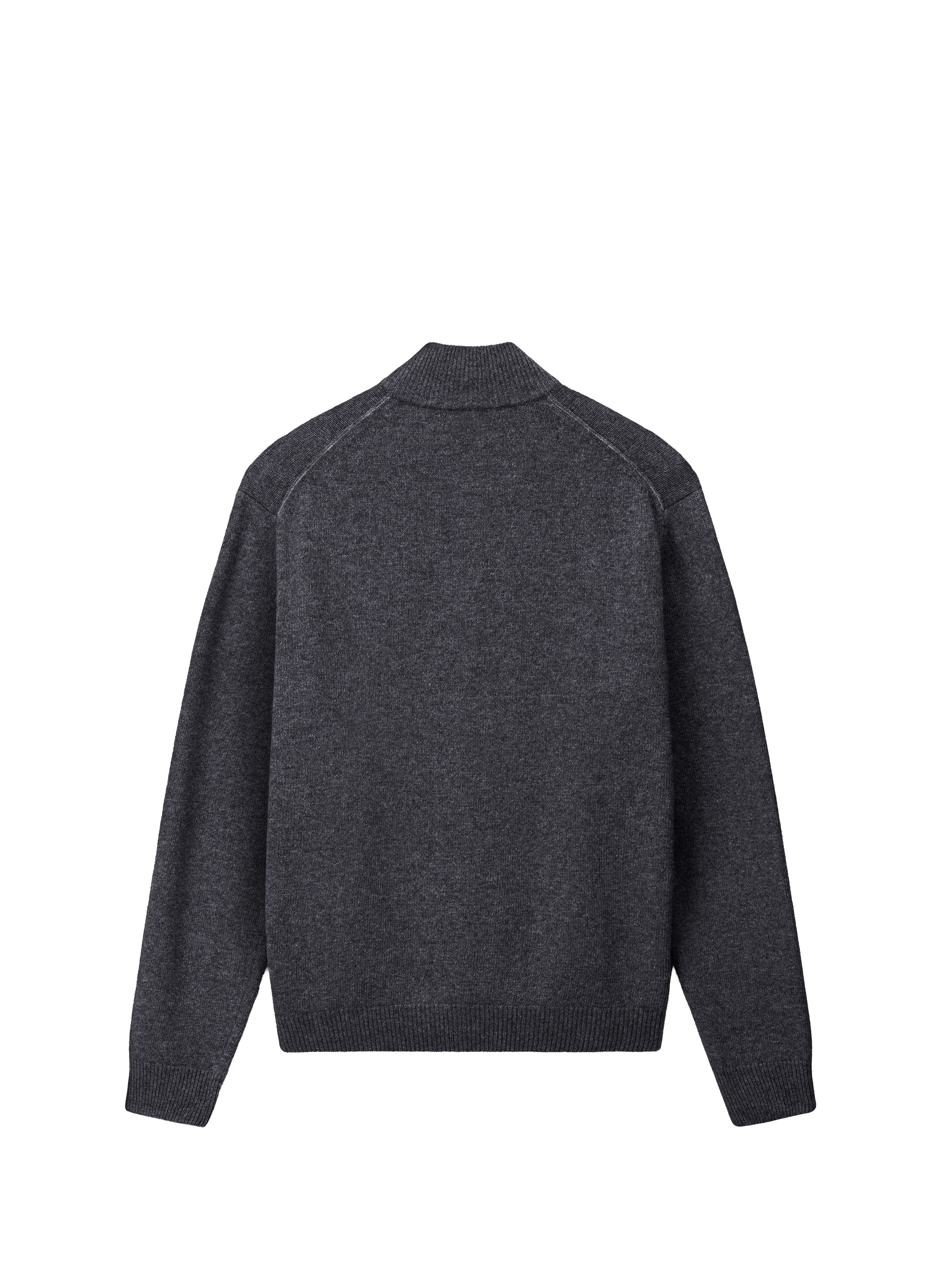 Straight wool-blend high-neck sweater NAPAPIJRI Grey