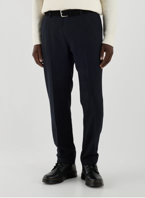 Pantalon droit en laine mélangée LES DEUX Pantalon droit en laine mélangée LES DEUX