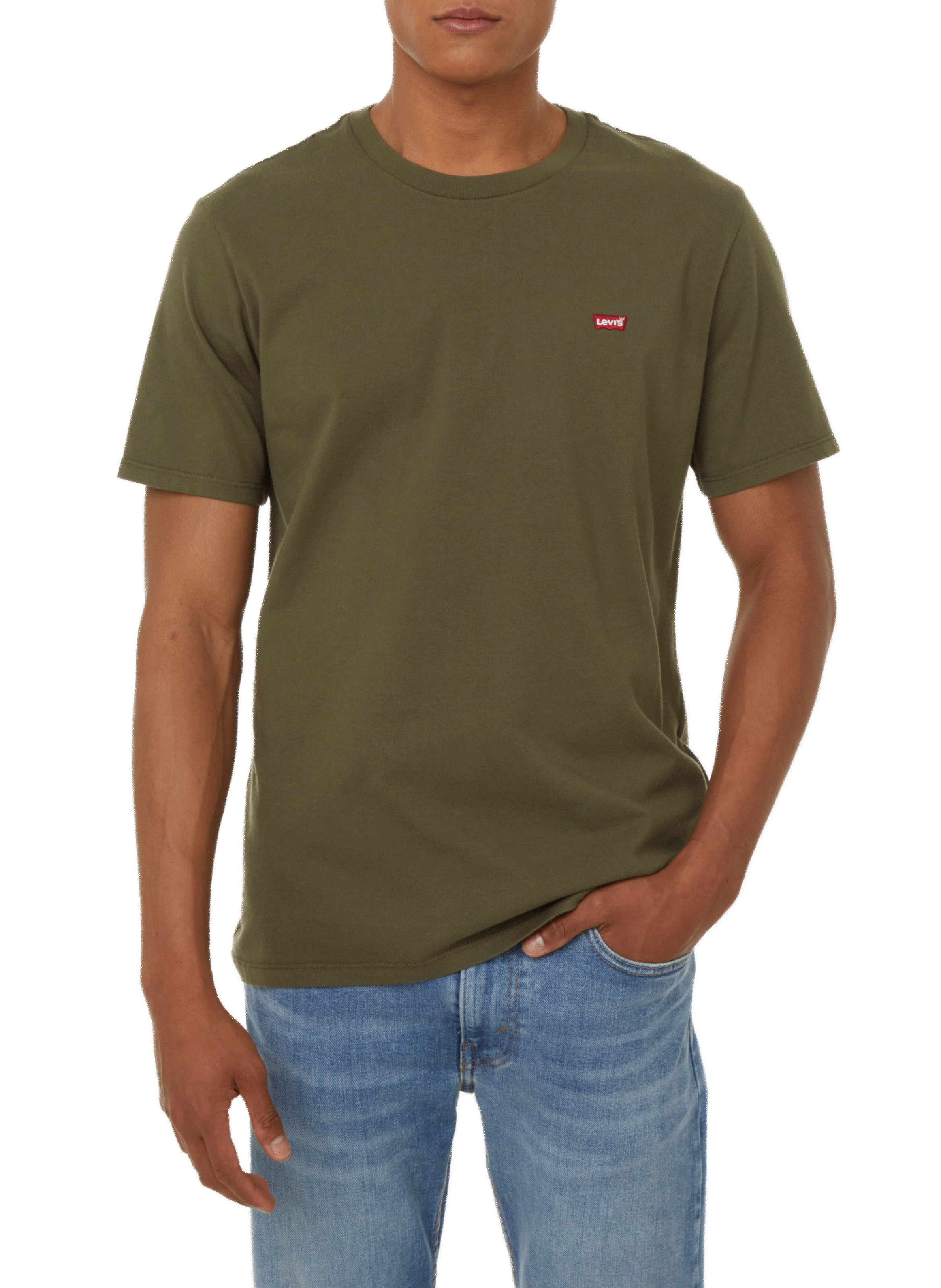 LEVI'S T-shirt en coton Vert