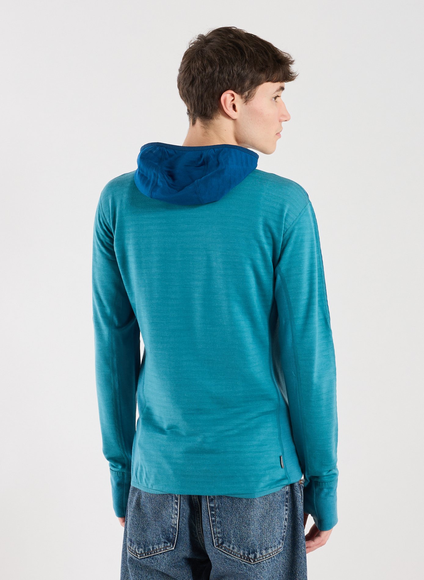 Hooded Jacket ICEBREAKER Blue