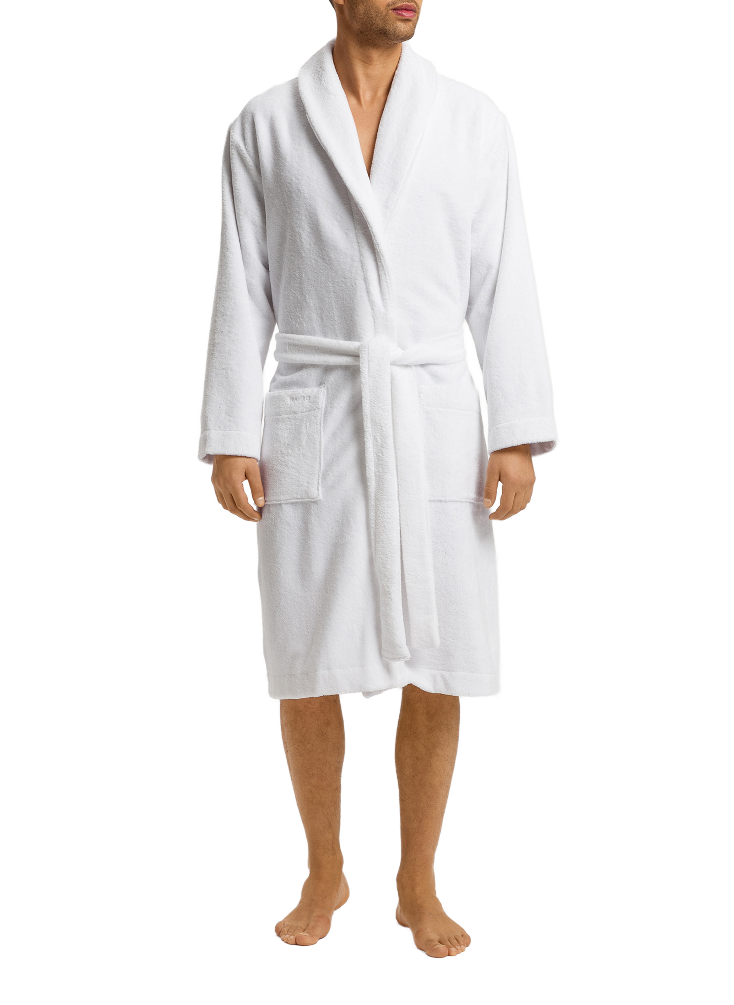 Cotton bathrobe HANRO White