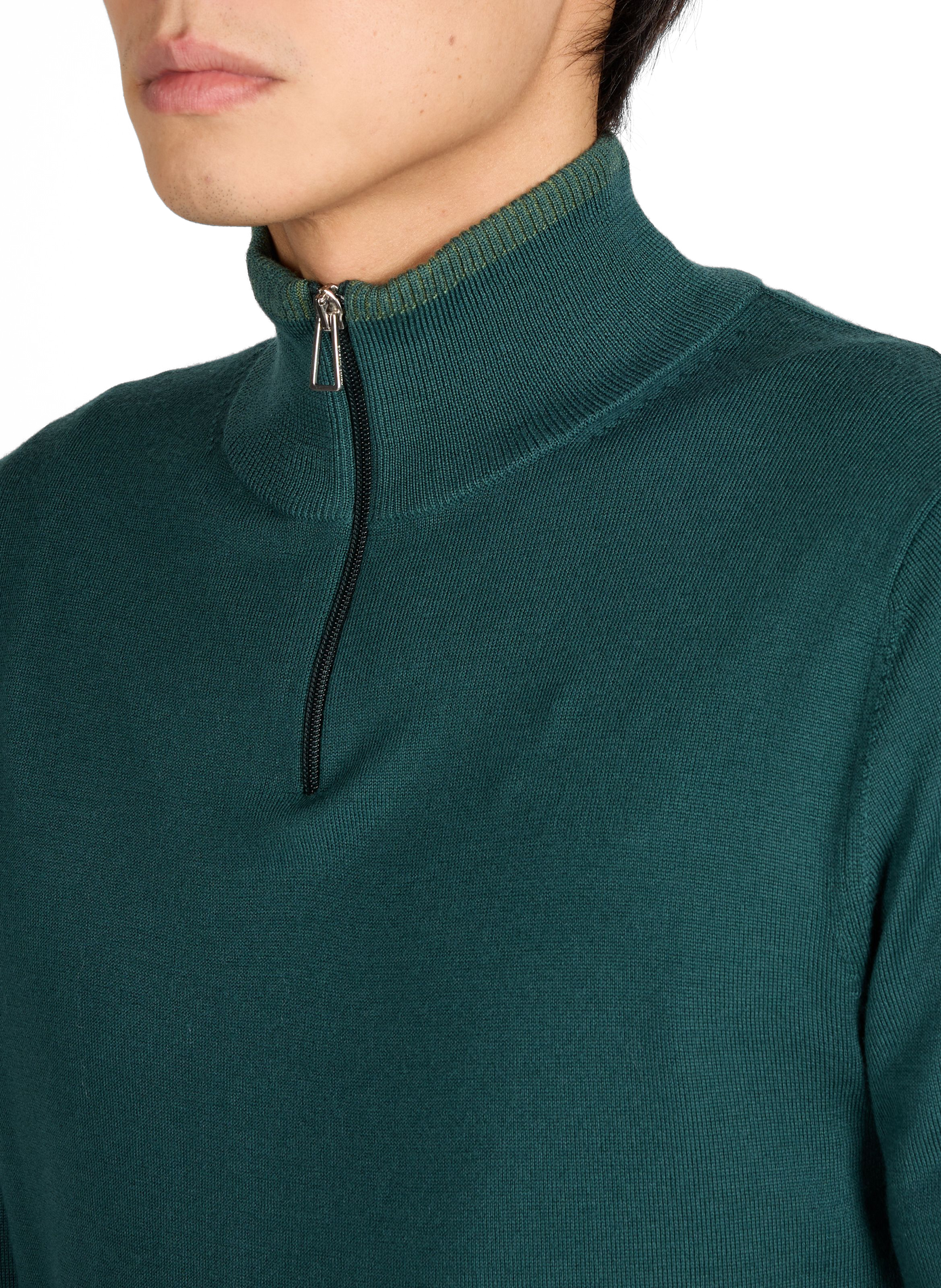 Wool high-neck jumper PAUL SMITH Green