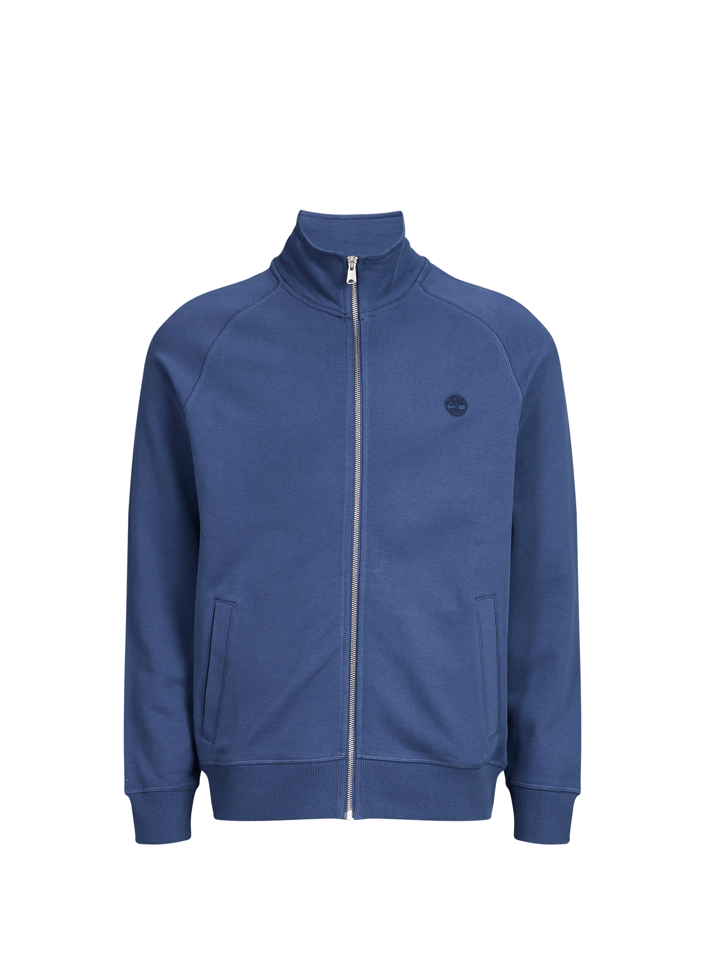 Sweat col montant en coton mélangé TIMBERLAND Bleu