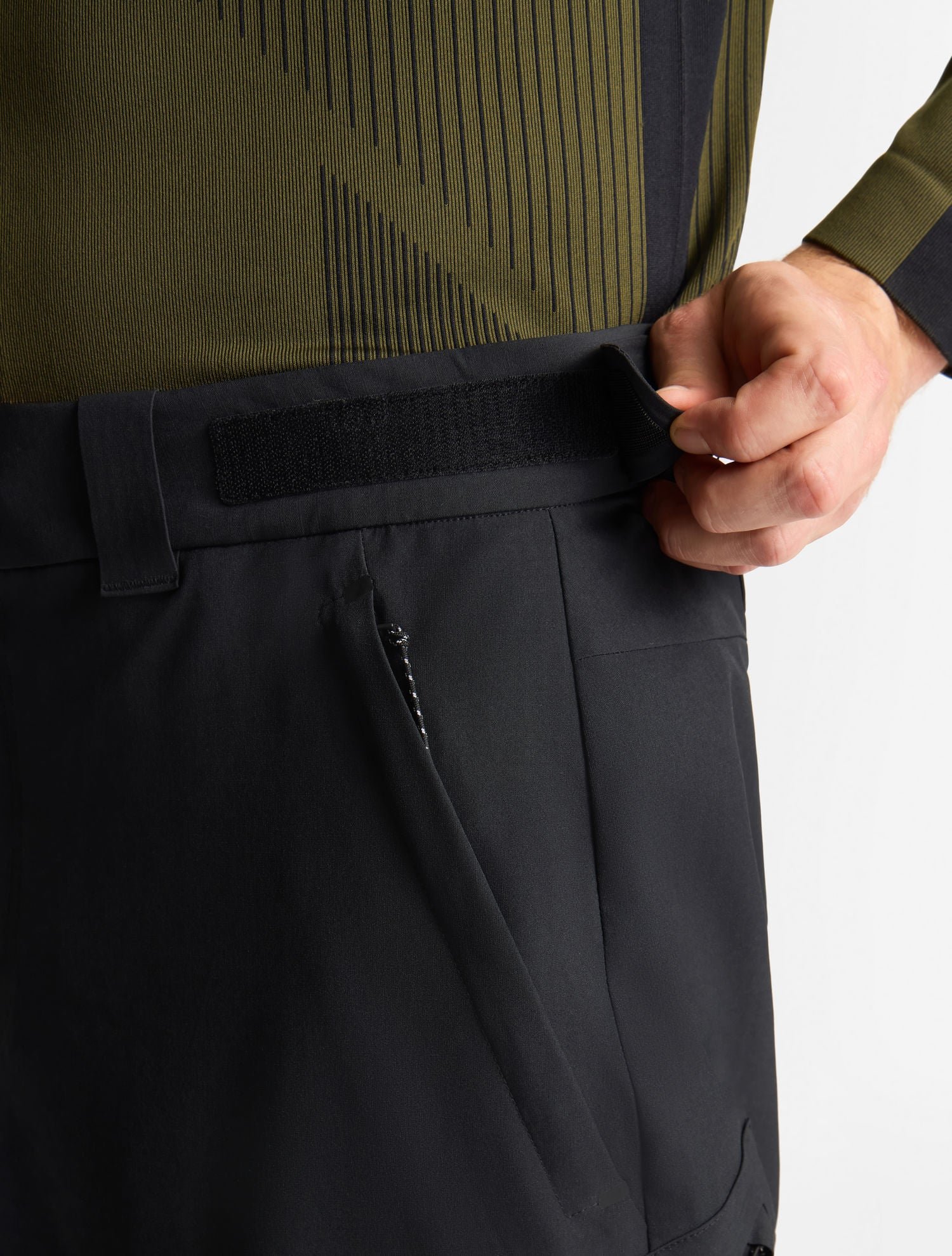 Pantalon boplero coupe regular FUSALP Noir