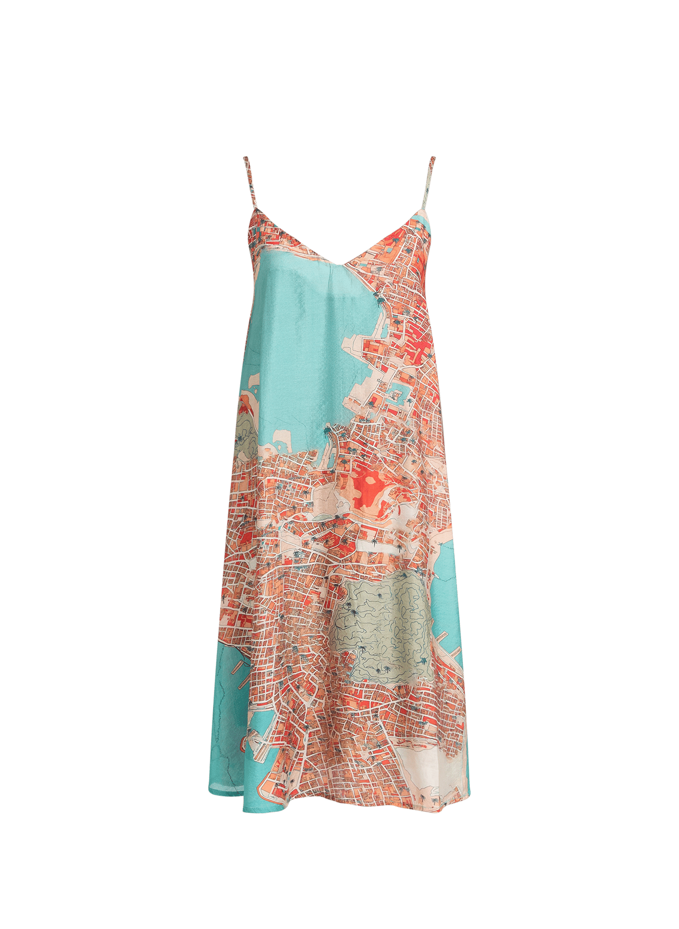 Robe imprimée Objeta fluide OBJECT Multicolore