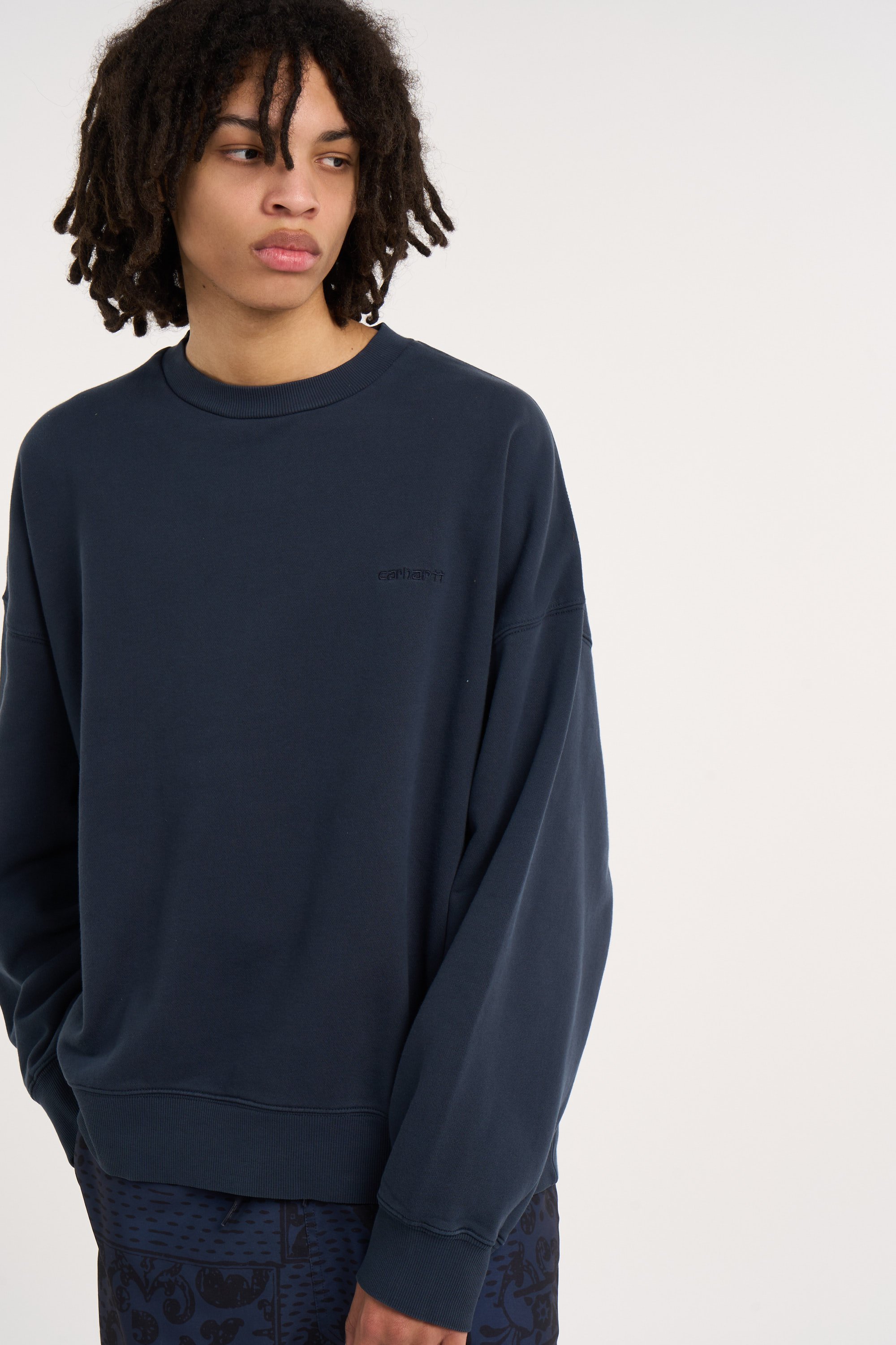Sweatshirt benton sweat CARHARTT WIP Bleu