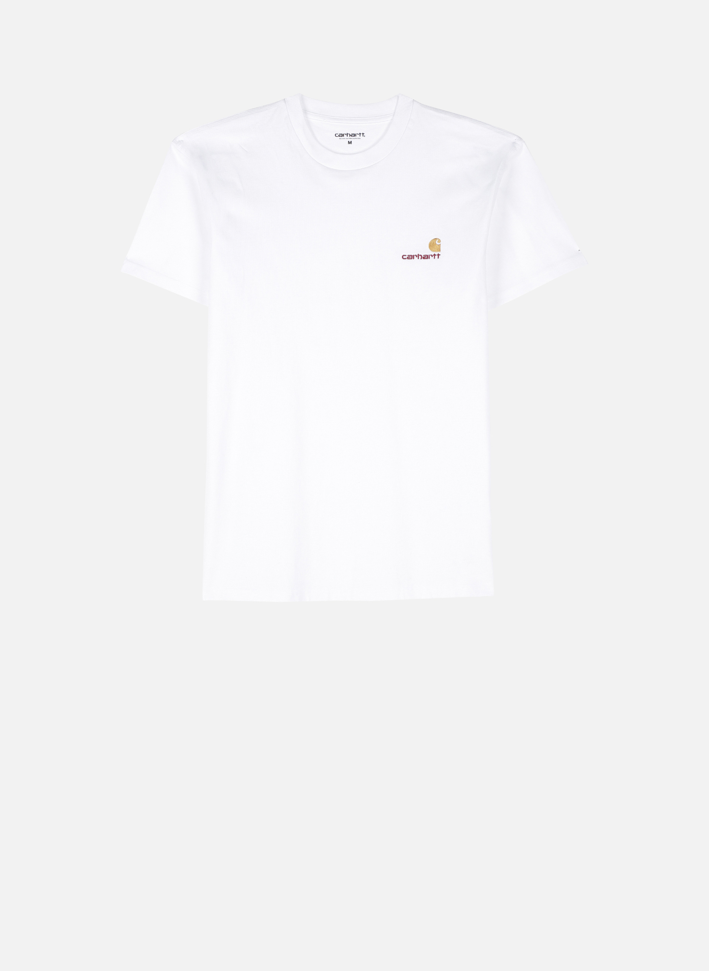 T-shirt american script  White