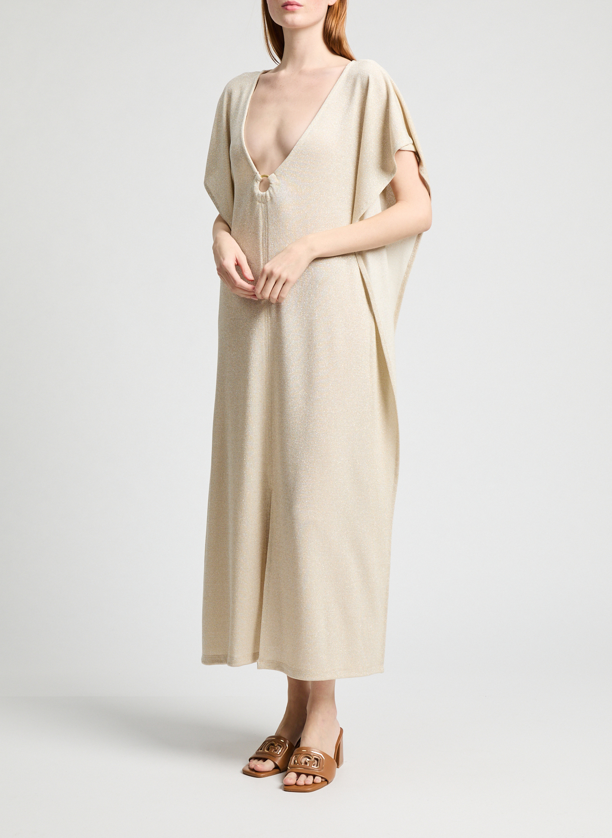 Vestido de playa Fabiola Hamamet LIVIA Beige