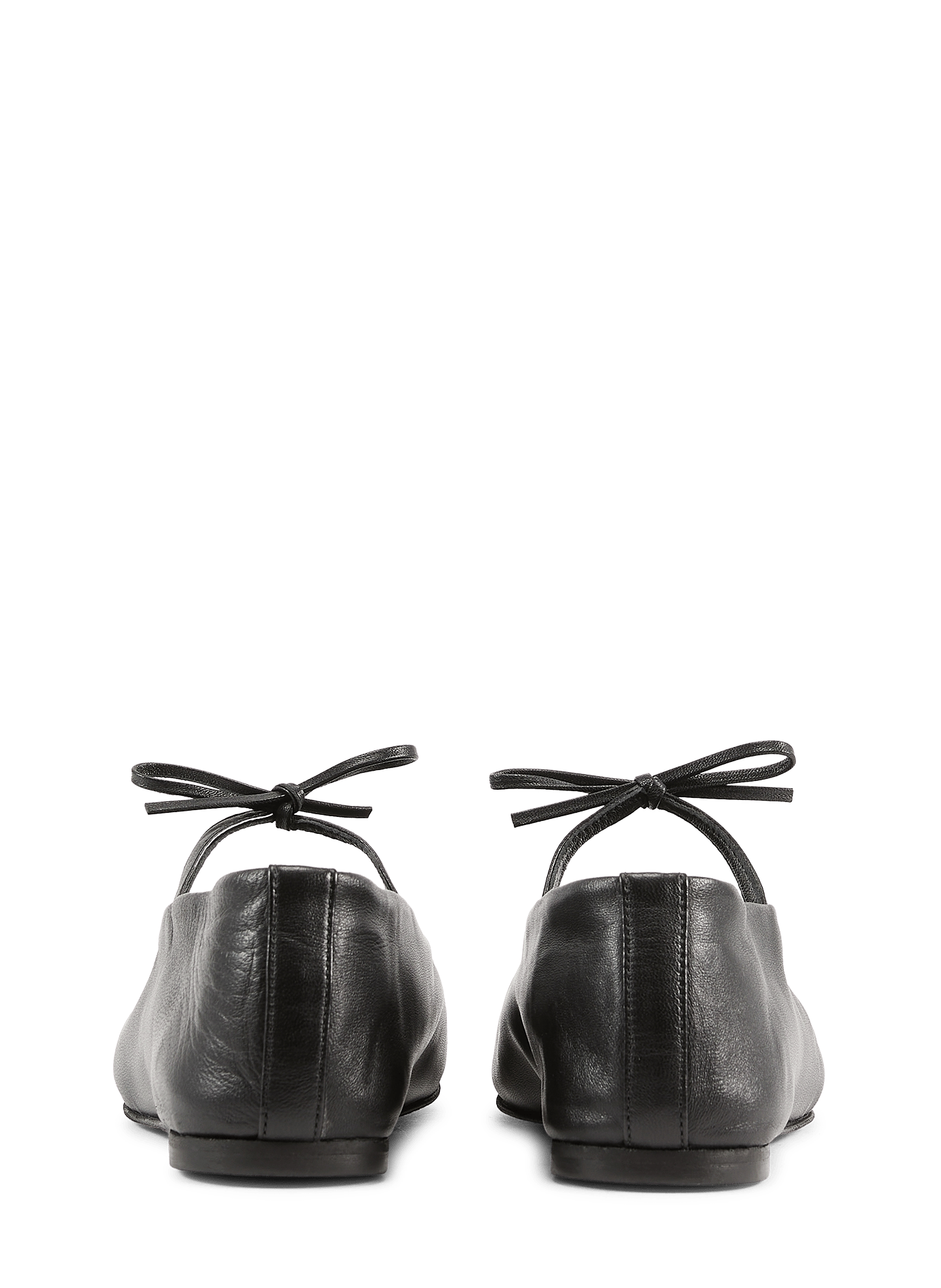 Ballerines en cuir SAISON 1865 Noir