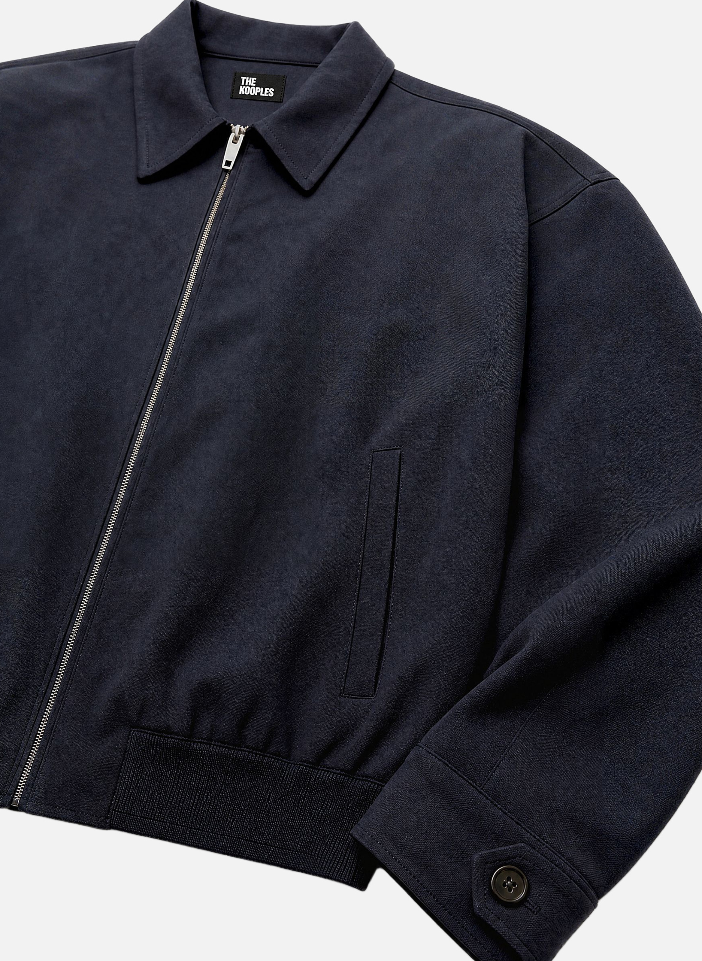 Blouson en laine mélangée THE KOOPLES Noir