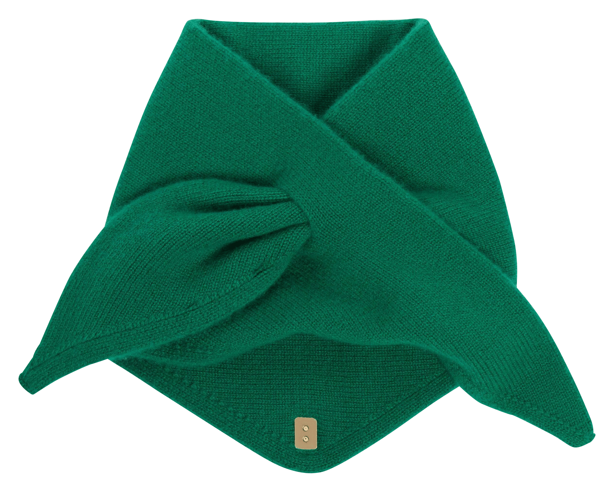 Foulard à rayures en laine mélangée SANDRO Vert
